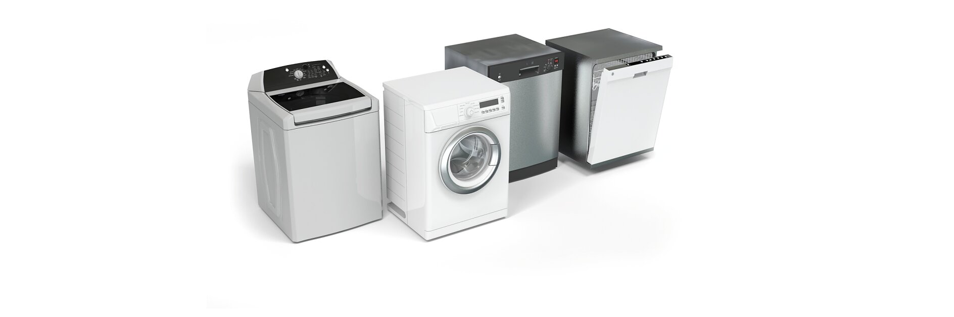 当社の製品は洗濯機その他クリーニング用機器に幅広く使われています。