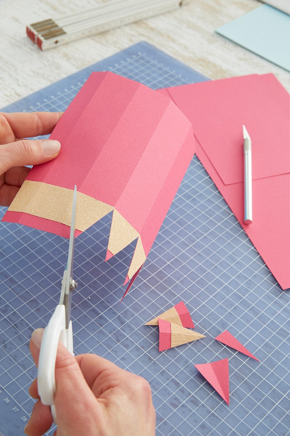 色えんぴつ風にキャンディラッピングをする方法 テサdiyレシピ 色えんぴつ風にキャンディラッピングをする方法 テサdiyレシピ