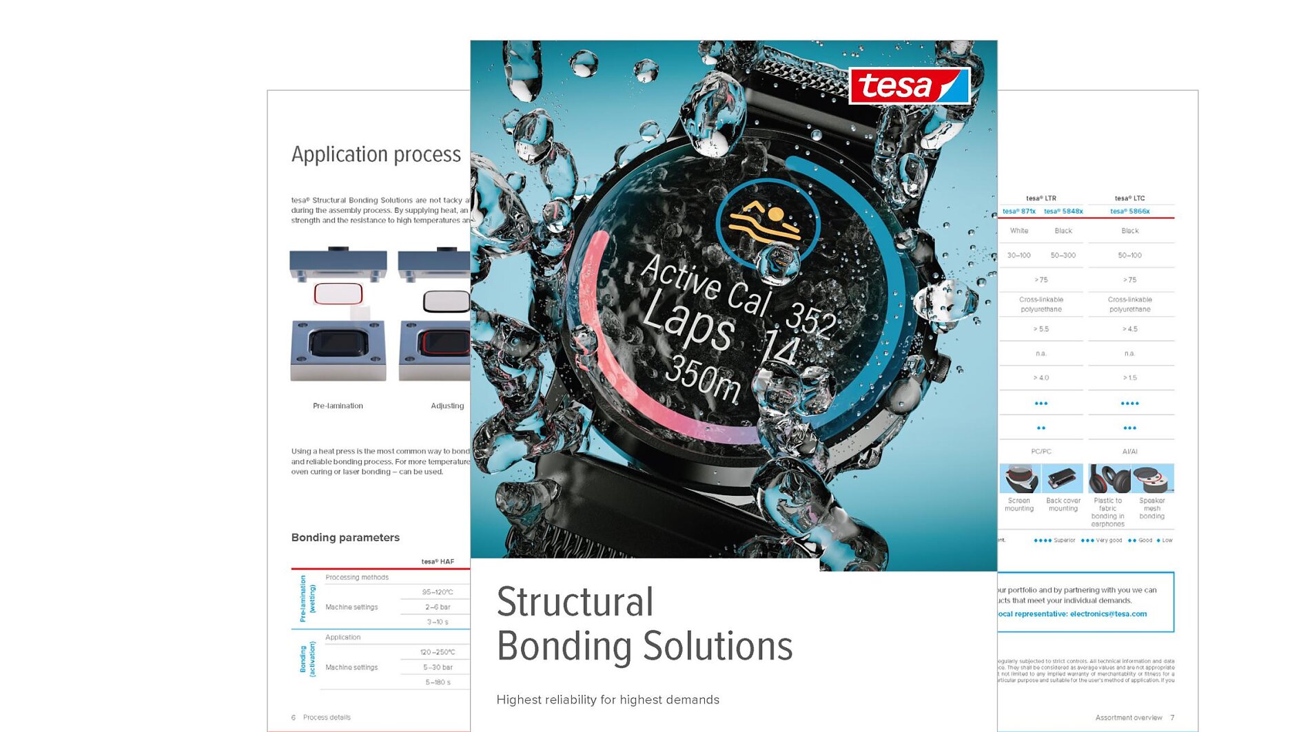 エレクトロニクス業界向け熱接着フィルム製品カタログ - 表紙