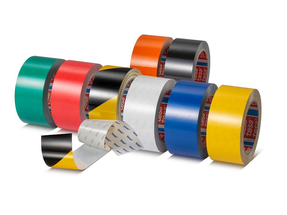 購買 テサテープ tesa ラインマーキングテープ 白 ５０ｍｍｘ３３ｍ 1巻 品番：4169N-PV8-W