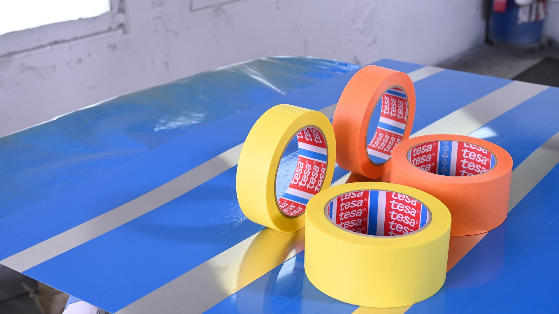 マスキングテープ｜塗装・表面保護に好適な業務用マスキングテープ - tesa