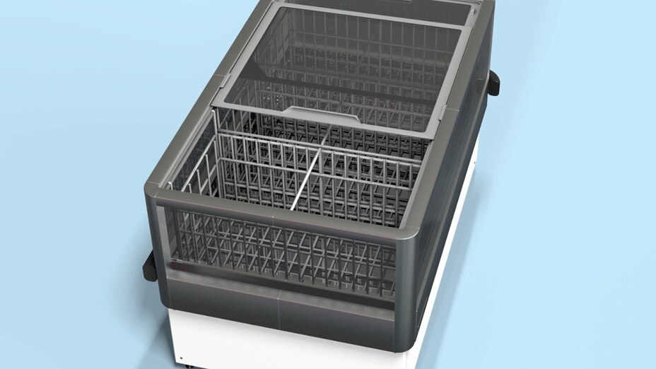 산업용 냉장 가전의 범퍼 레일 마운팅 Mounting of Bumper Rails on Commercial Refrigerator