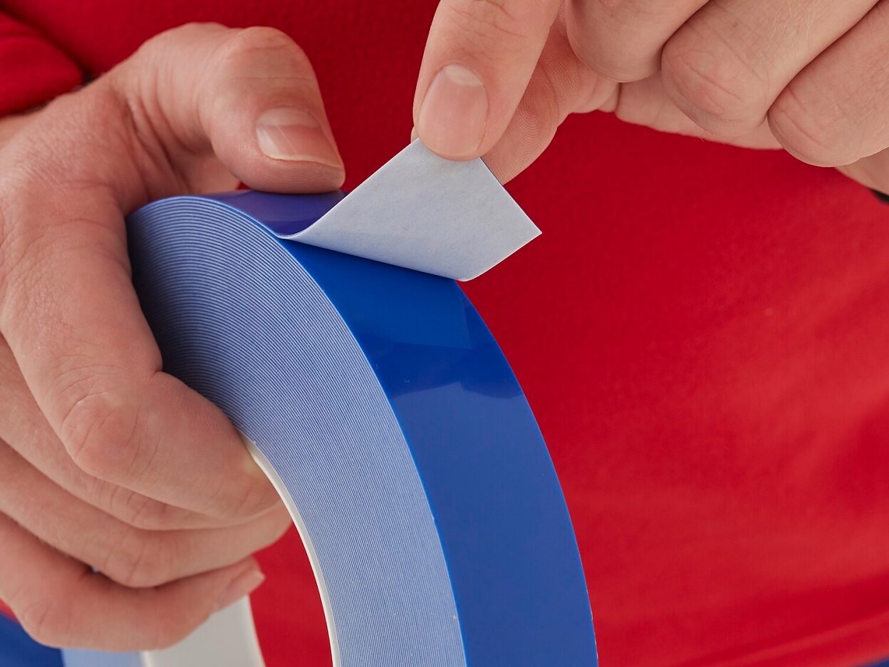 tesa 7042 acxplus 500 double sided acrylic foam tape step1of5 ap