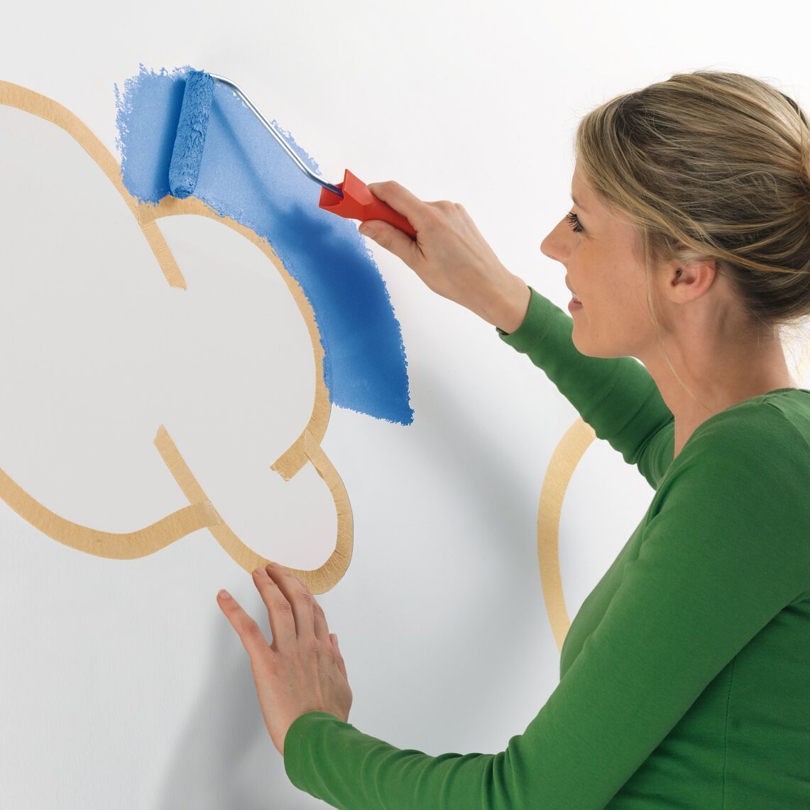 tesa® lanksčioji apsauginė dažymo juosta linkiams