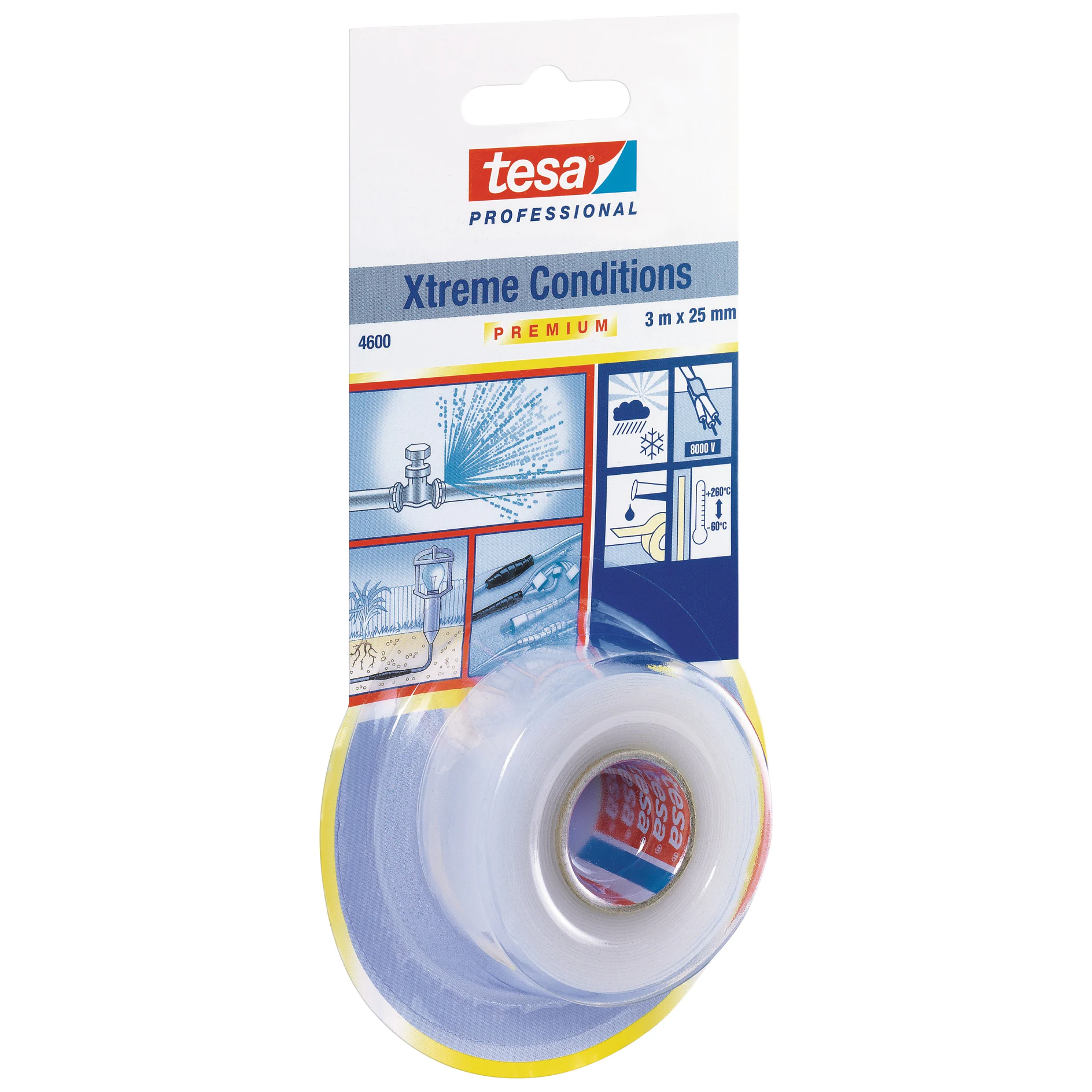 tesa® Professional 53988 tesaflex Electrical Insulating Tape - tesa