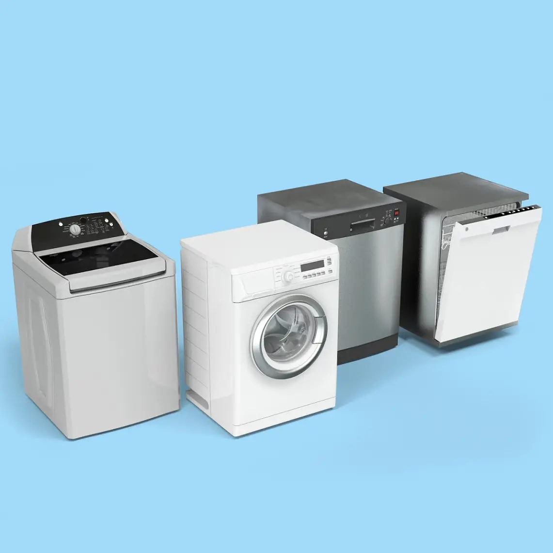 Tape can be used for a wide range of applications for laundry and cleaning appliances.