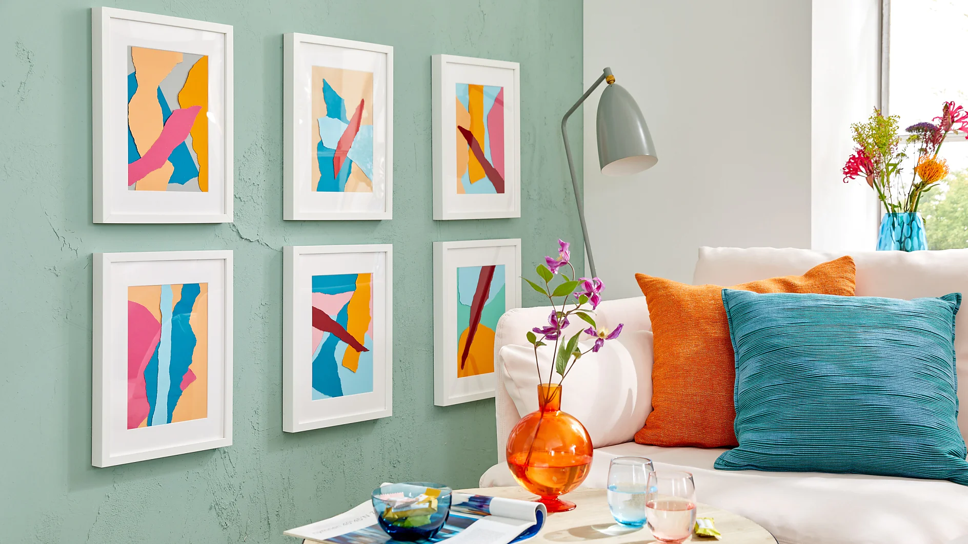 DIY Picture Collage Idea