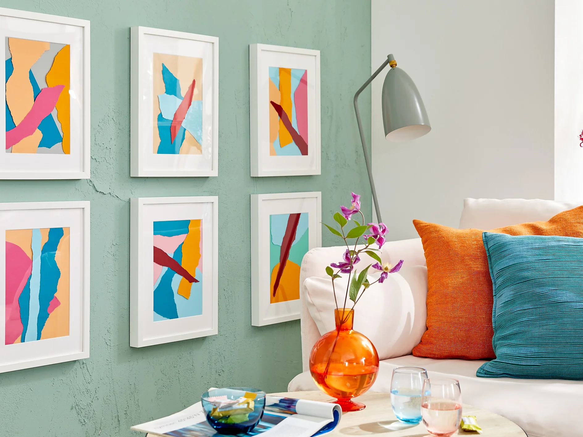 DIY Picture Collage Idea