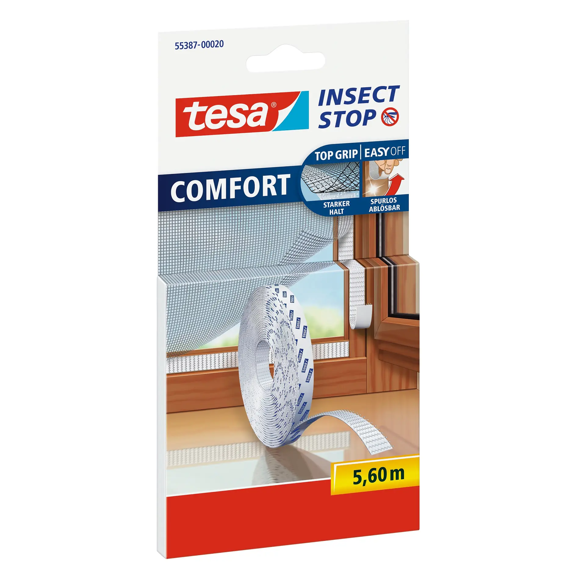 [en-en] tesa Insect Stop Comfort, replacement hook &amp; loop tape