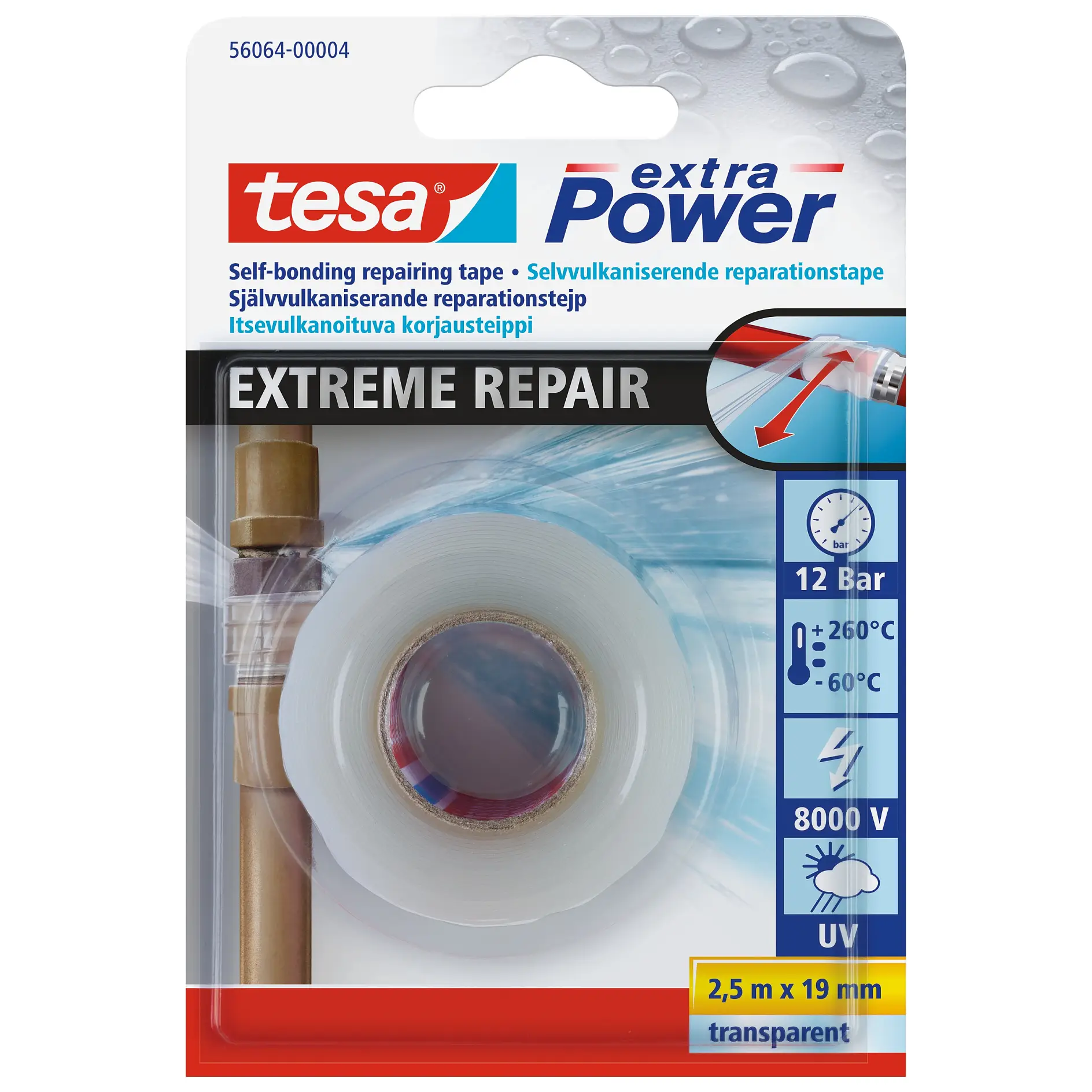 [en-en] 56064-04-00 - tesa Extra Power Extreme Repair transparent 2,5m:19mm
