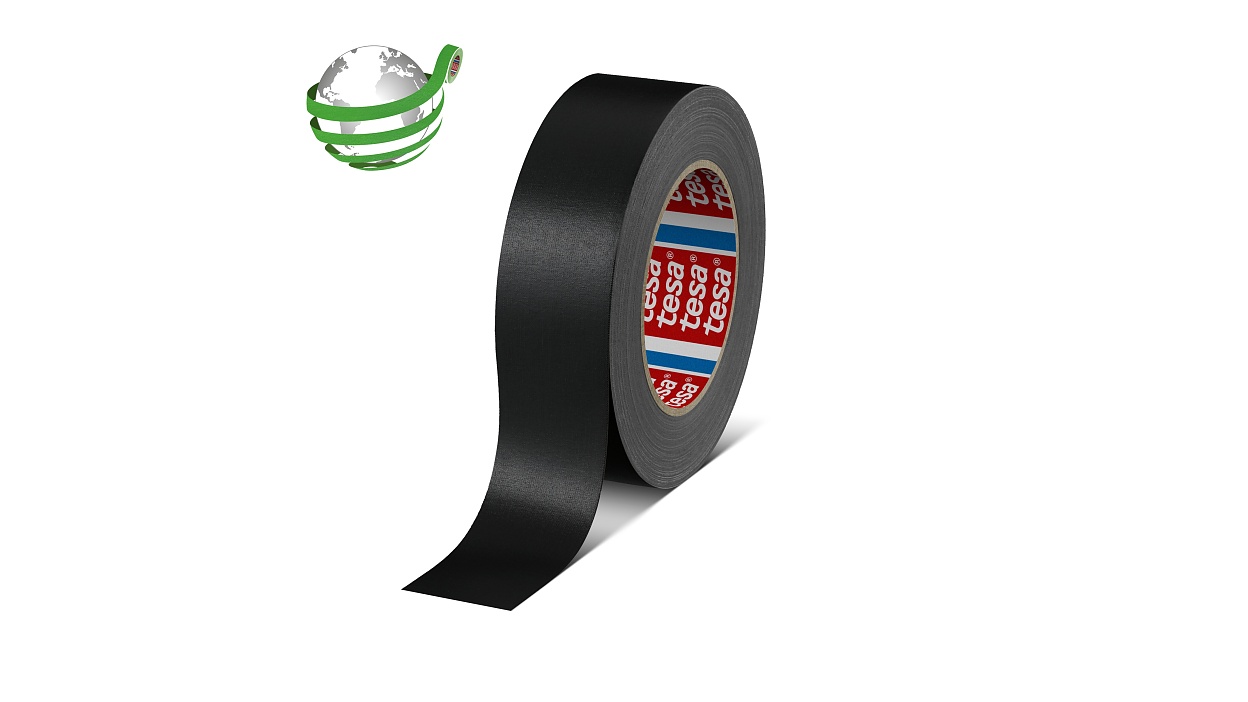 tesa-4651-premium-colored-cloth-tape-black-046510001300-pr-with-marker