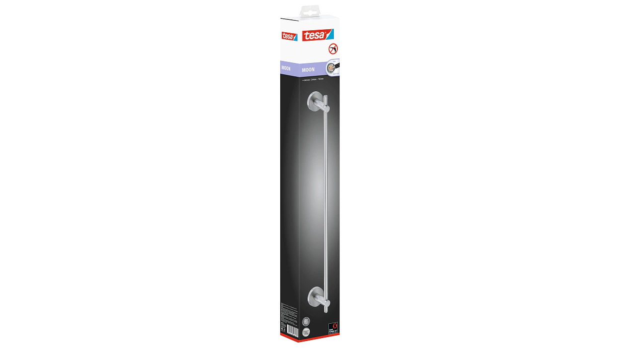 [en-en] tesa Moon Bath Towel Rod Single