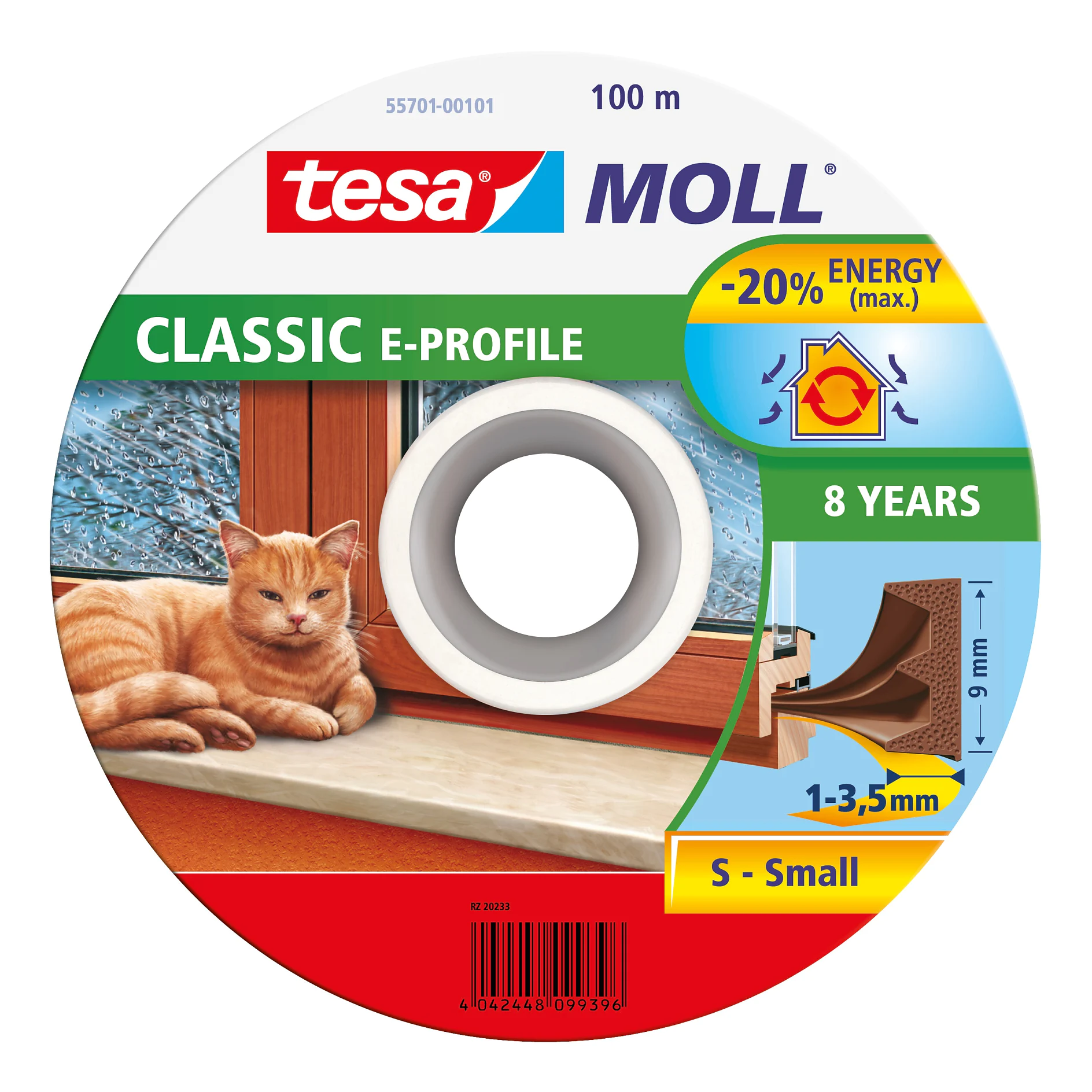 [en-en] tesamoll e-profile 100m brown