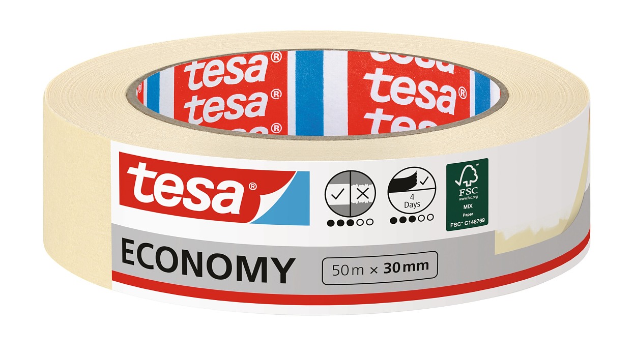 [en-en] tesa Masking Economy 50m x 30mm
