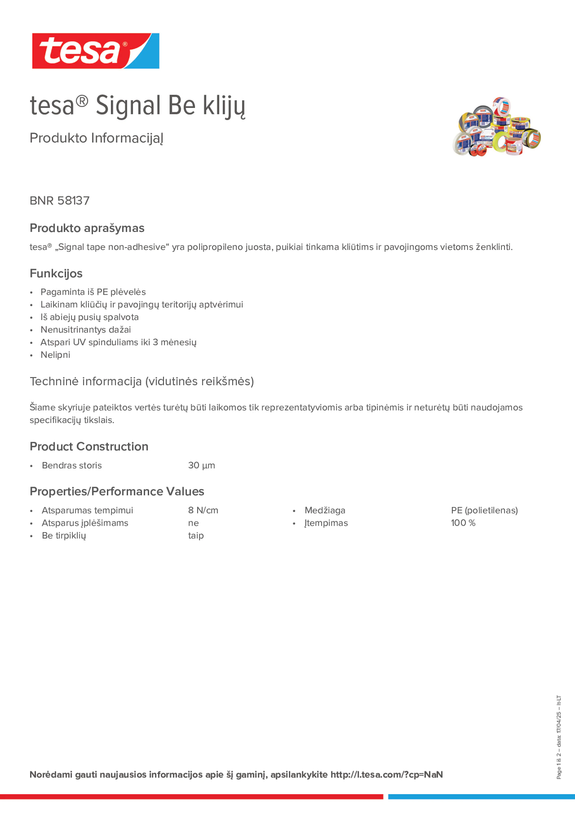 Product information_tesa® 58137_lt-LT