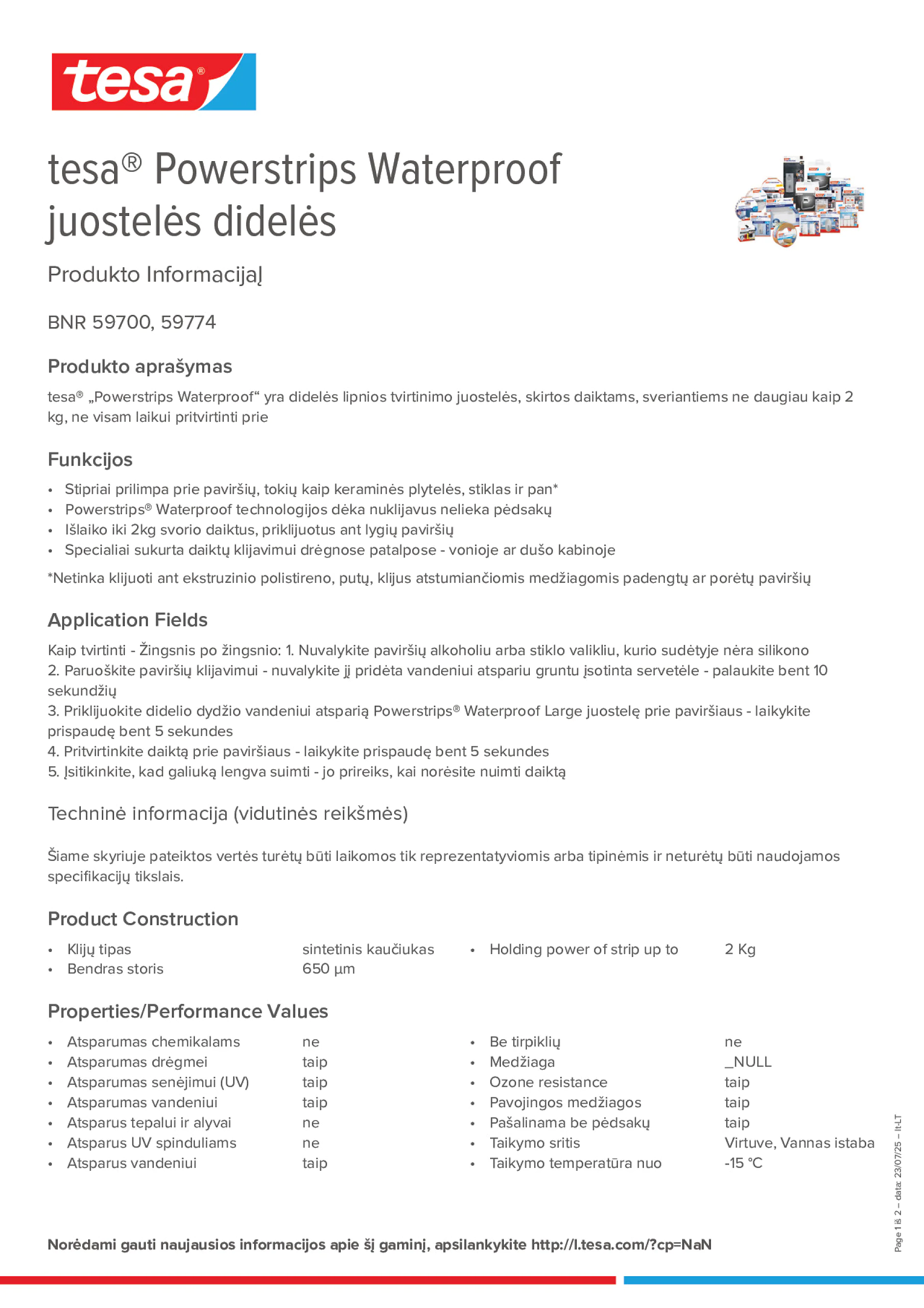 Product information_tesa® Powerstrips 59700_lt-LT