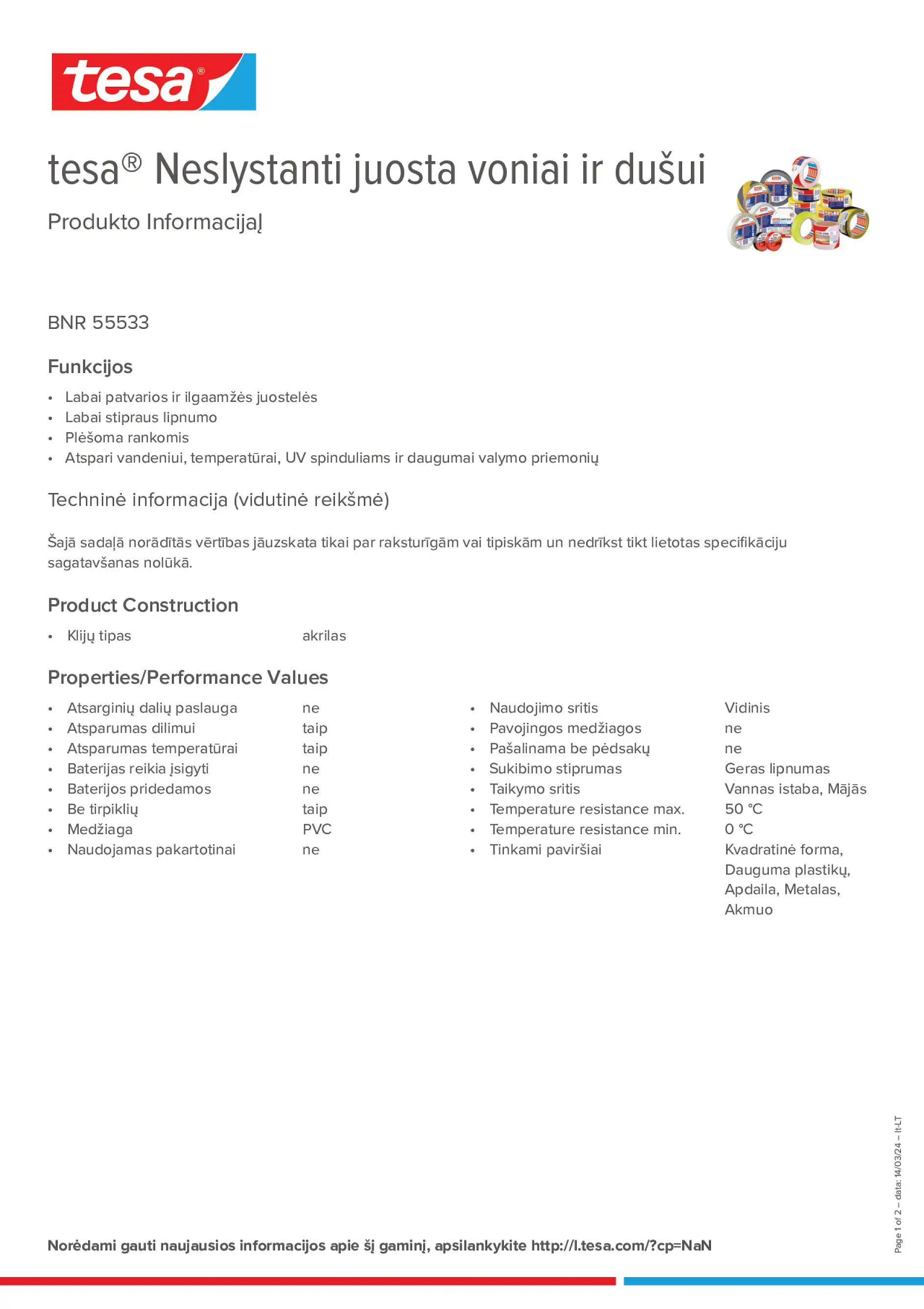 Product information_tesa® 55533_lt-LT