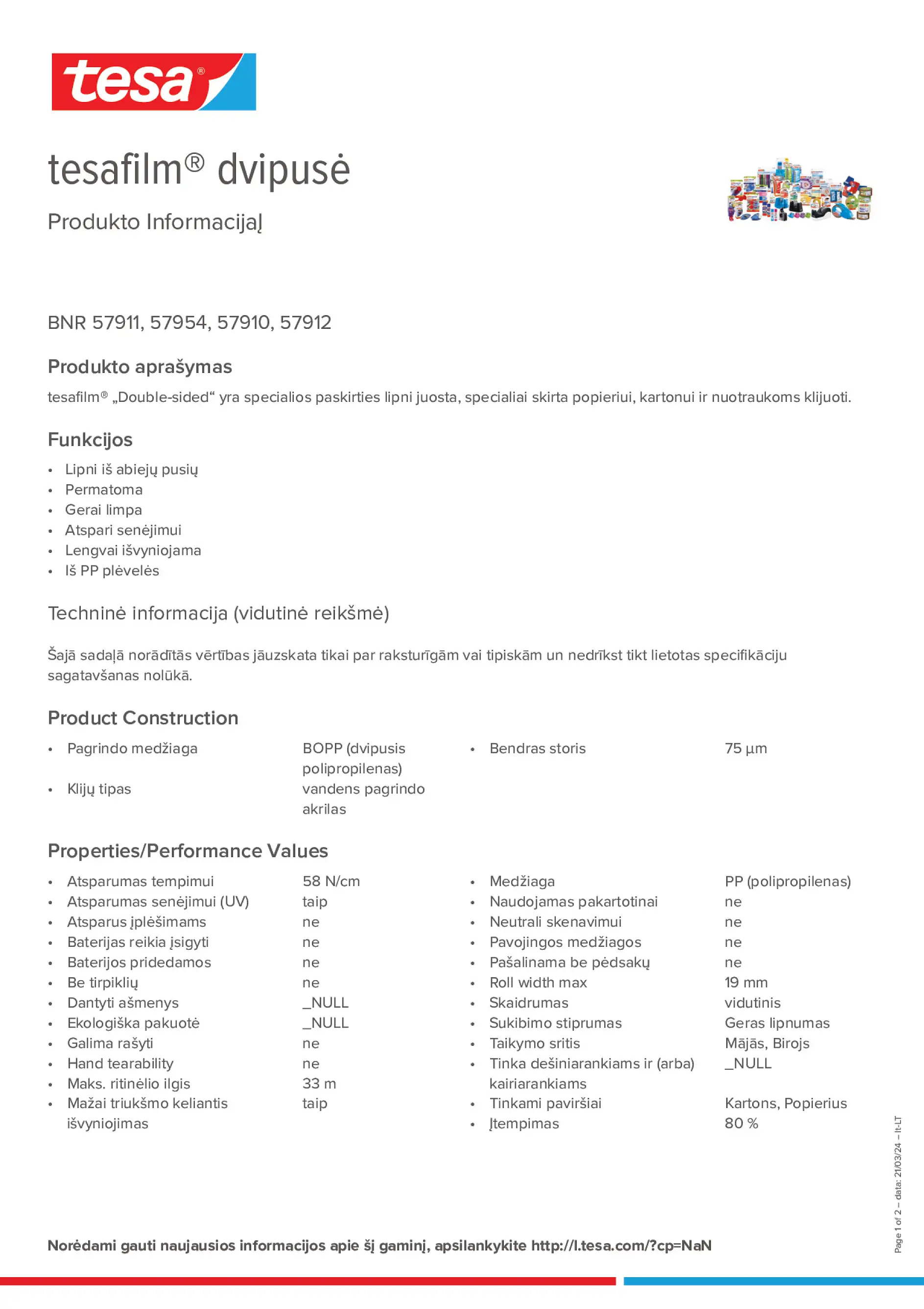 Product information_tesafilm® 57910_lt-LT