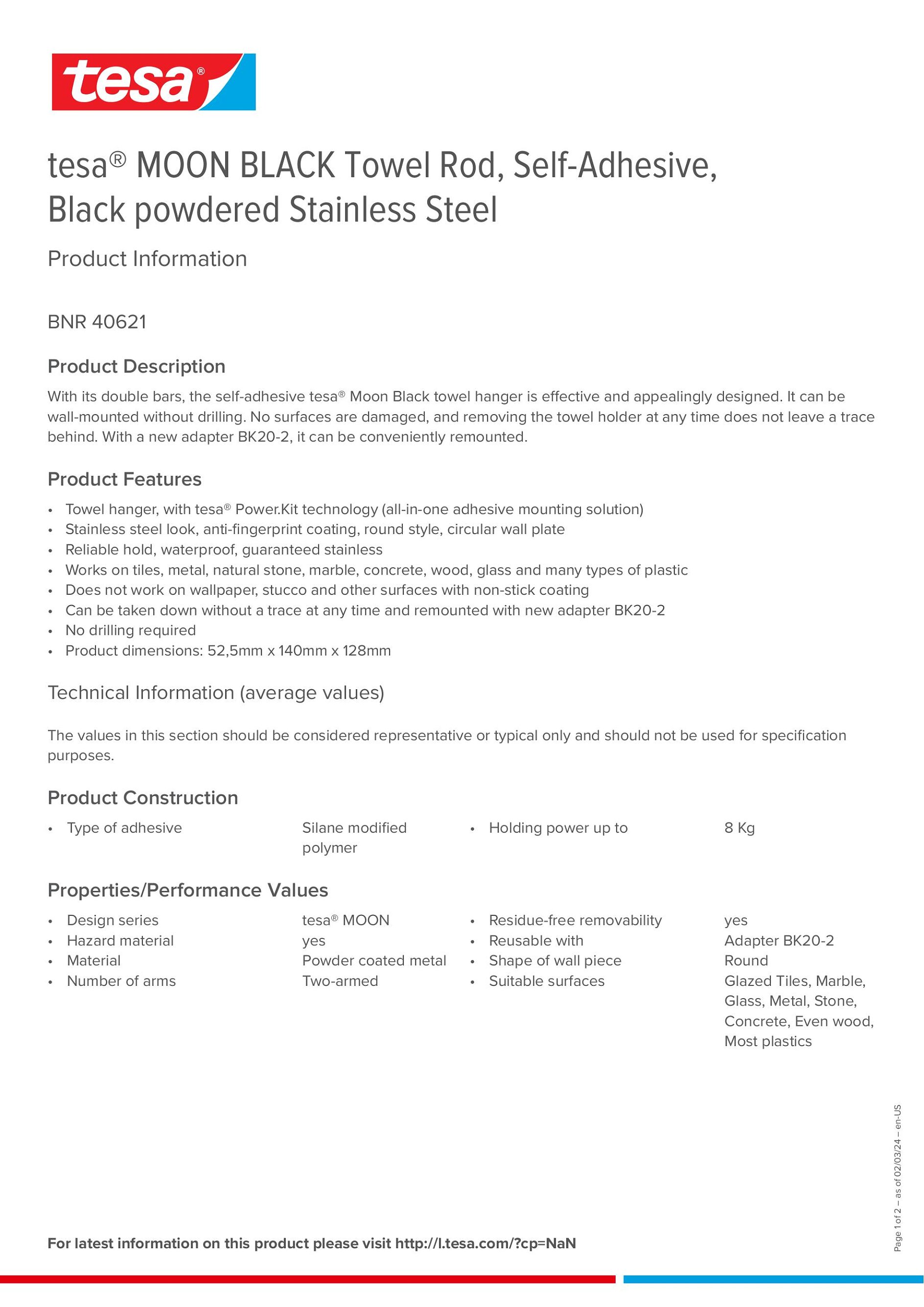 Product information_tesa® 40621_en