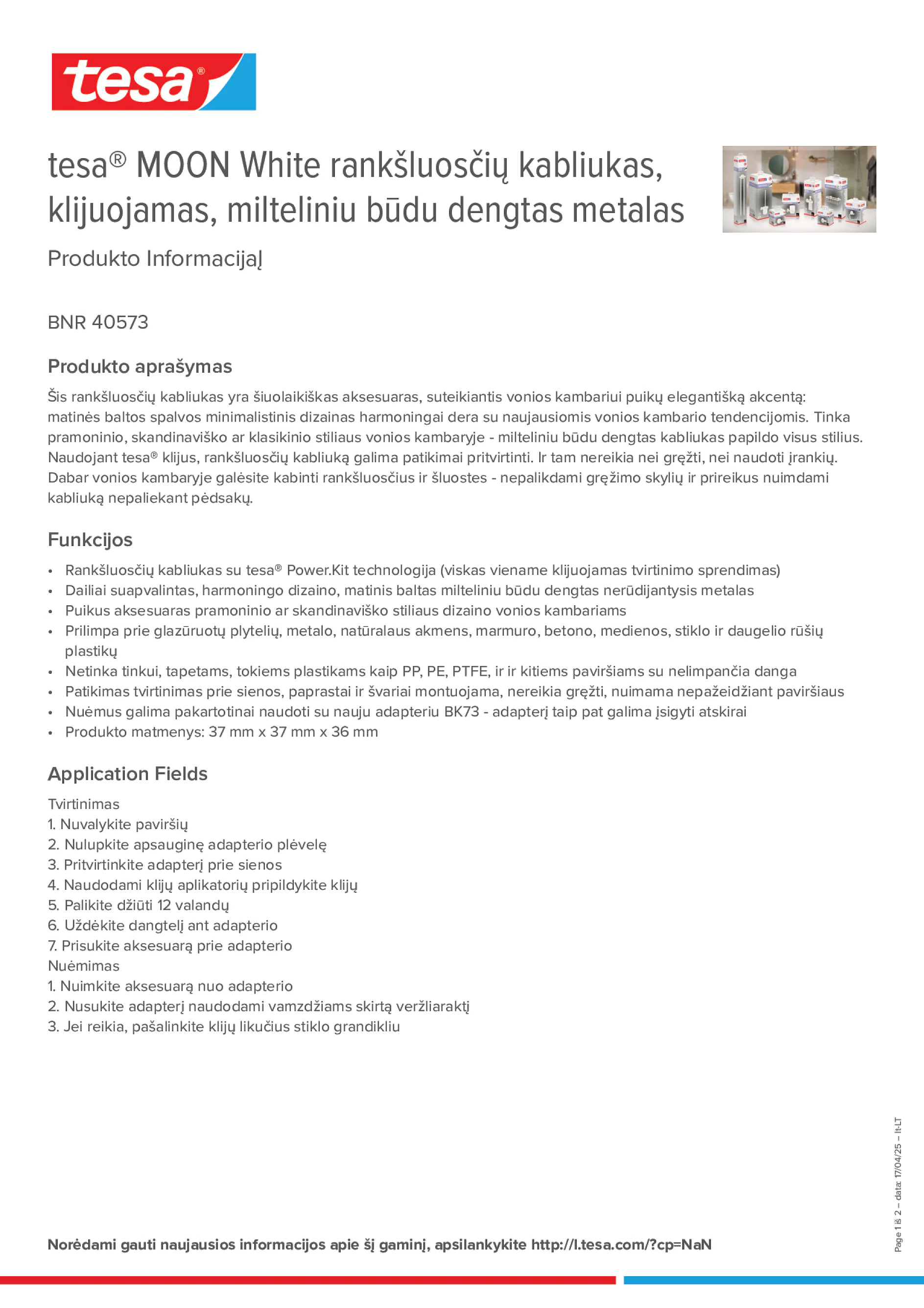 Product information_tesa® 40573_lt-LT
