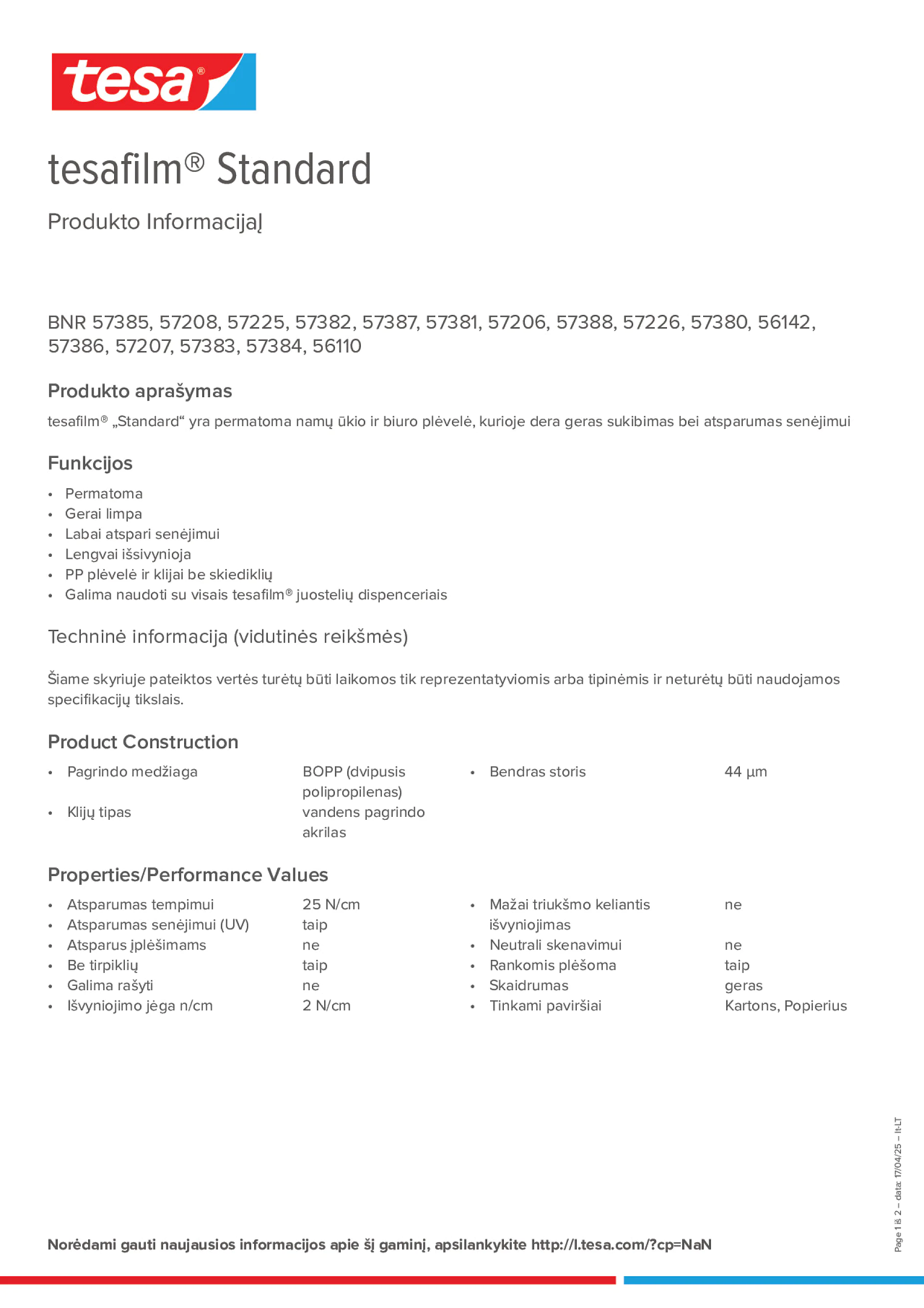 Product information_tesafilm® 57226_lt-LT