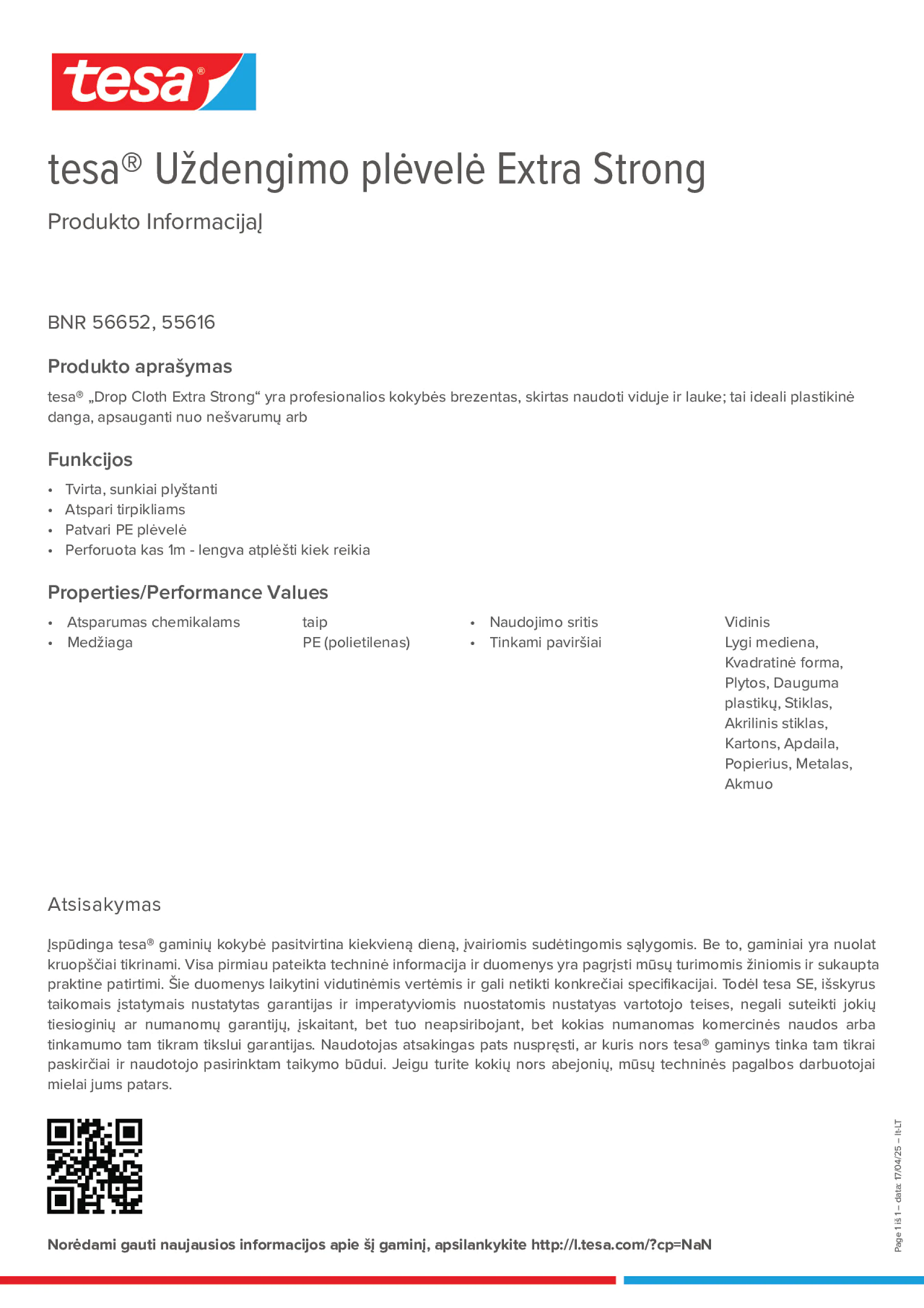 Product information_tesa® 55616_lt-LT