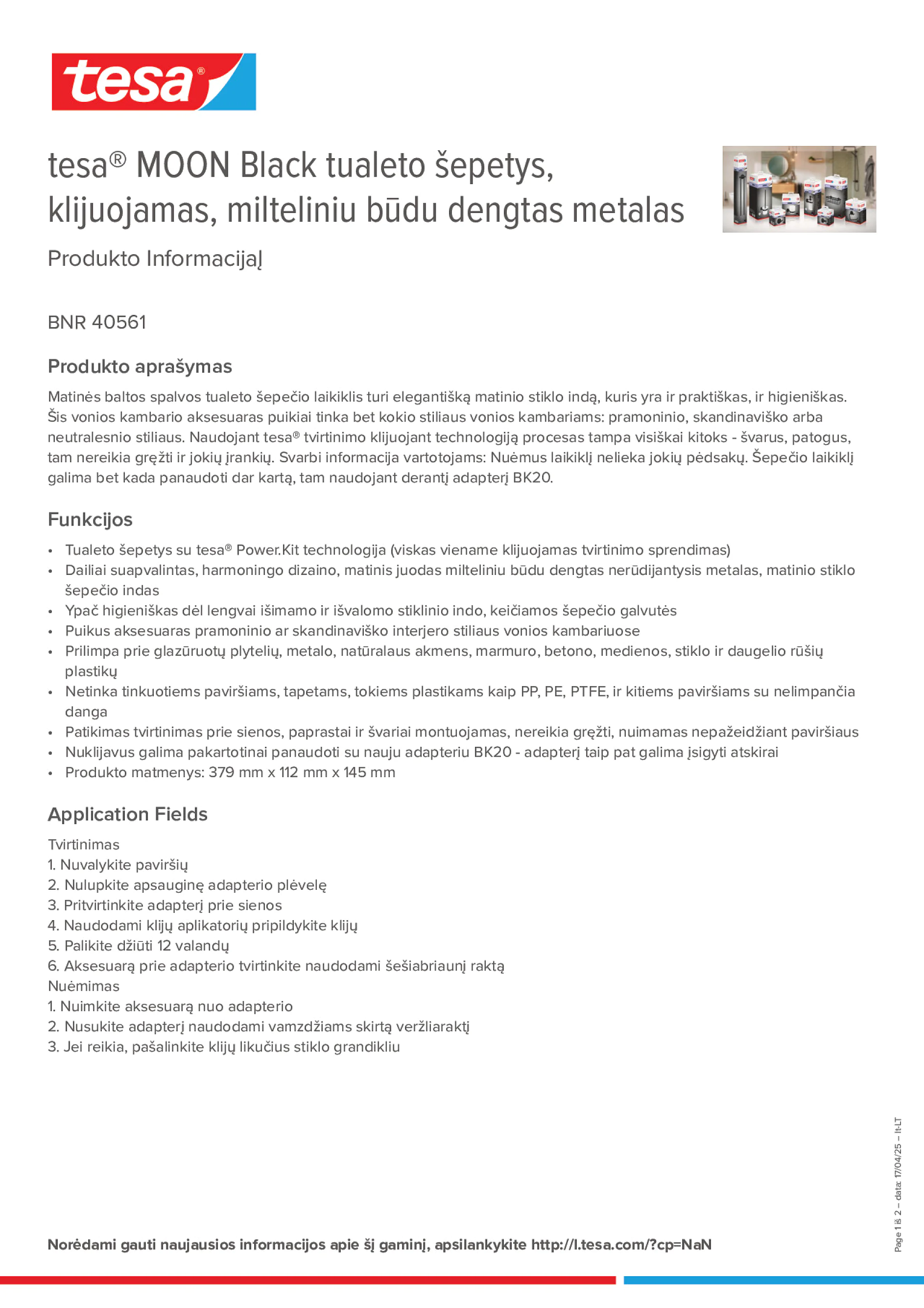 Product information_tesa® 40561_lt-LT
