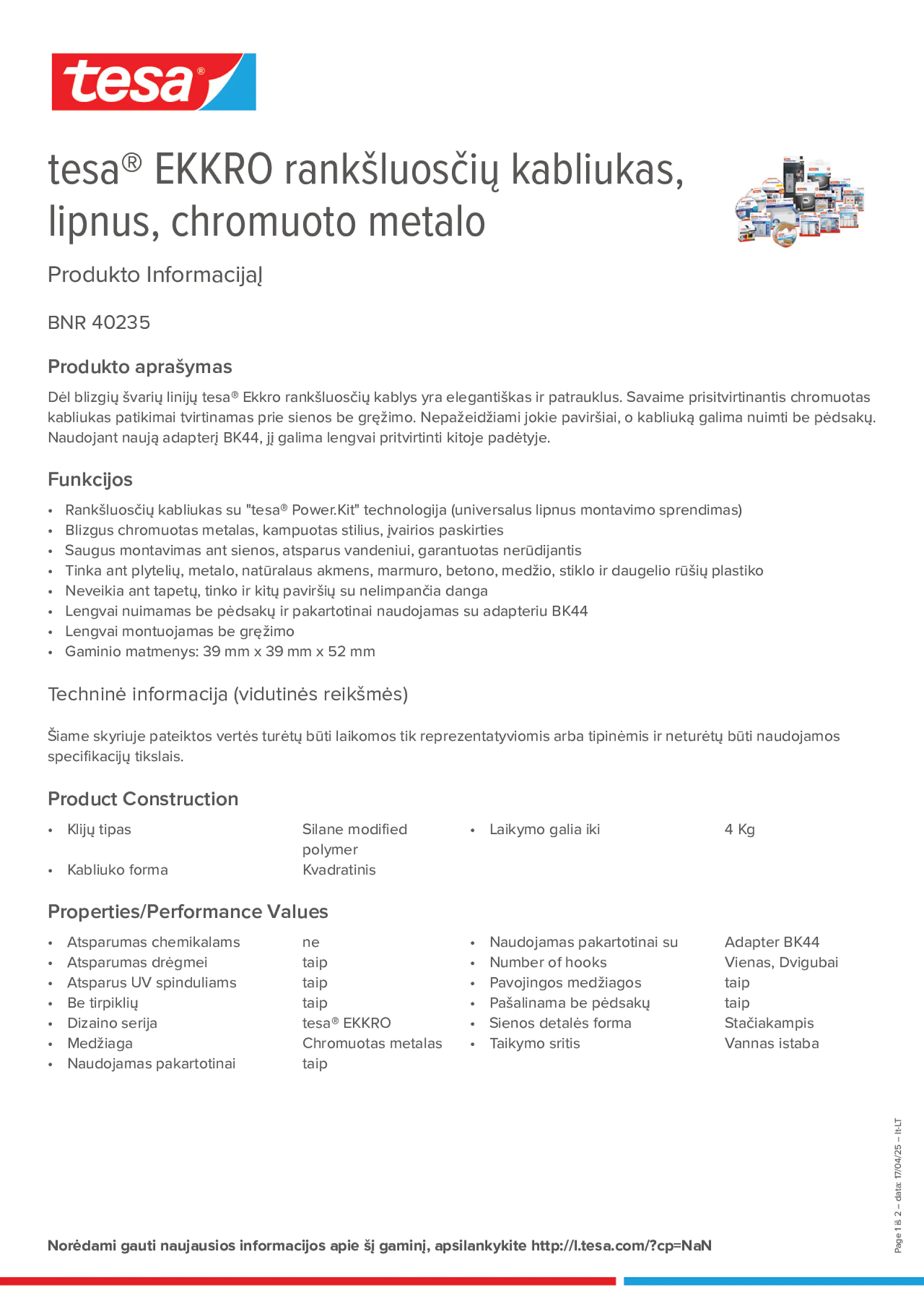 Product information_tesa® 40235_lt-LT