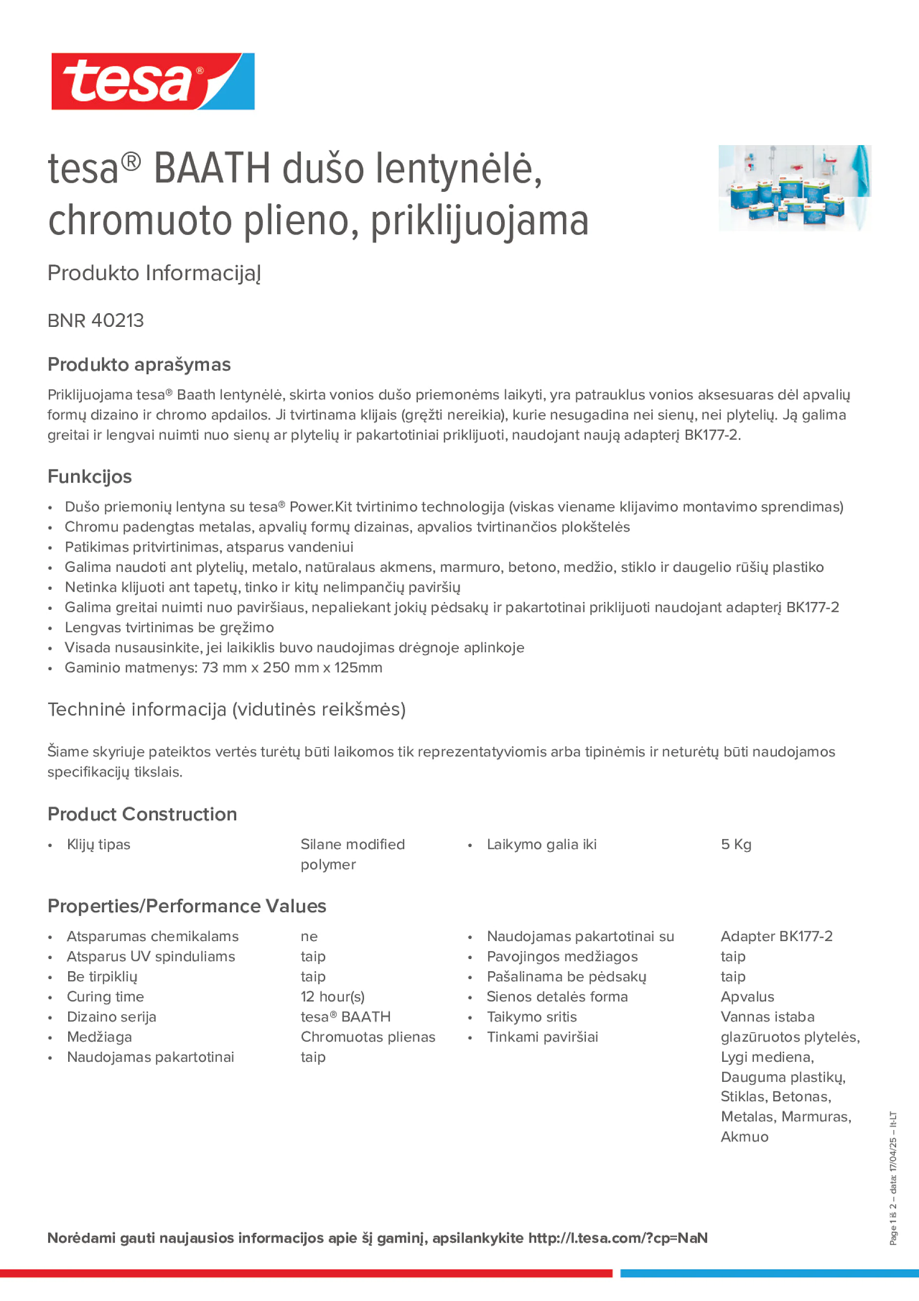 Product information_tesa® 40213_lt-LT