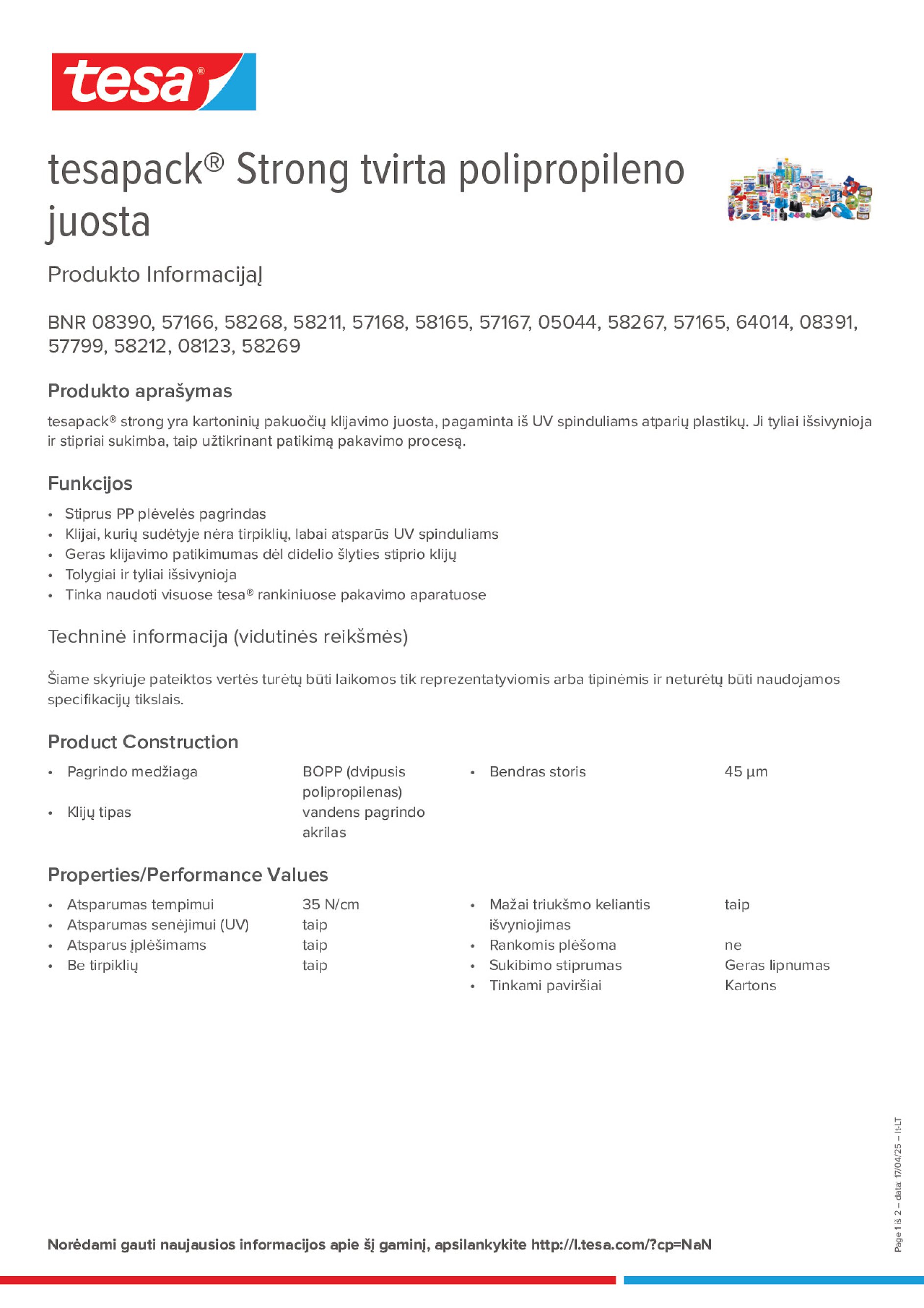 Product information_tesapack® 57424_lt-LT