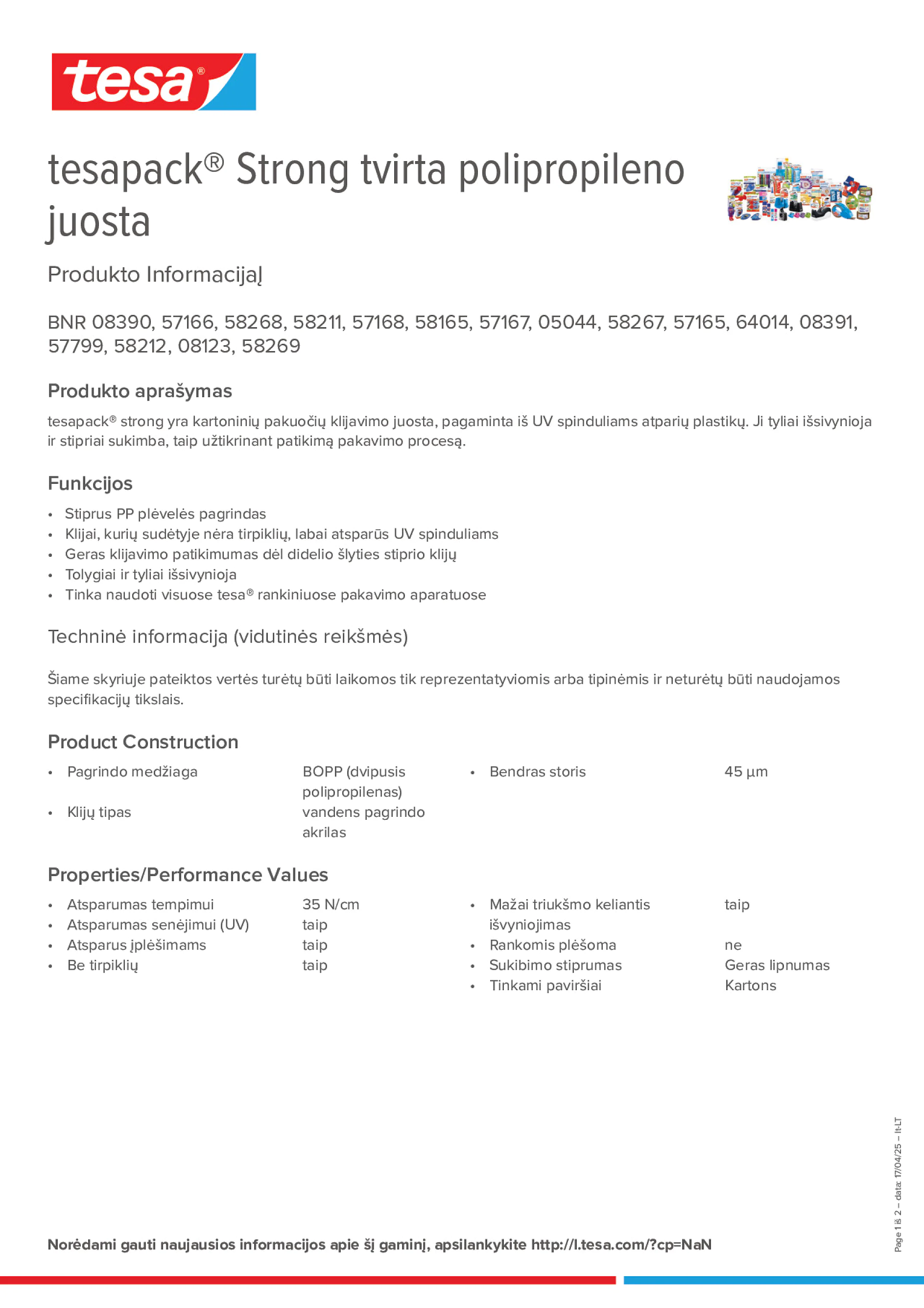 Product information_tesapack® 57424_lt-LT