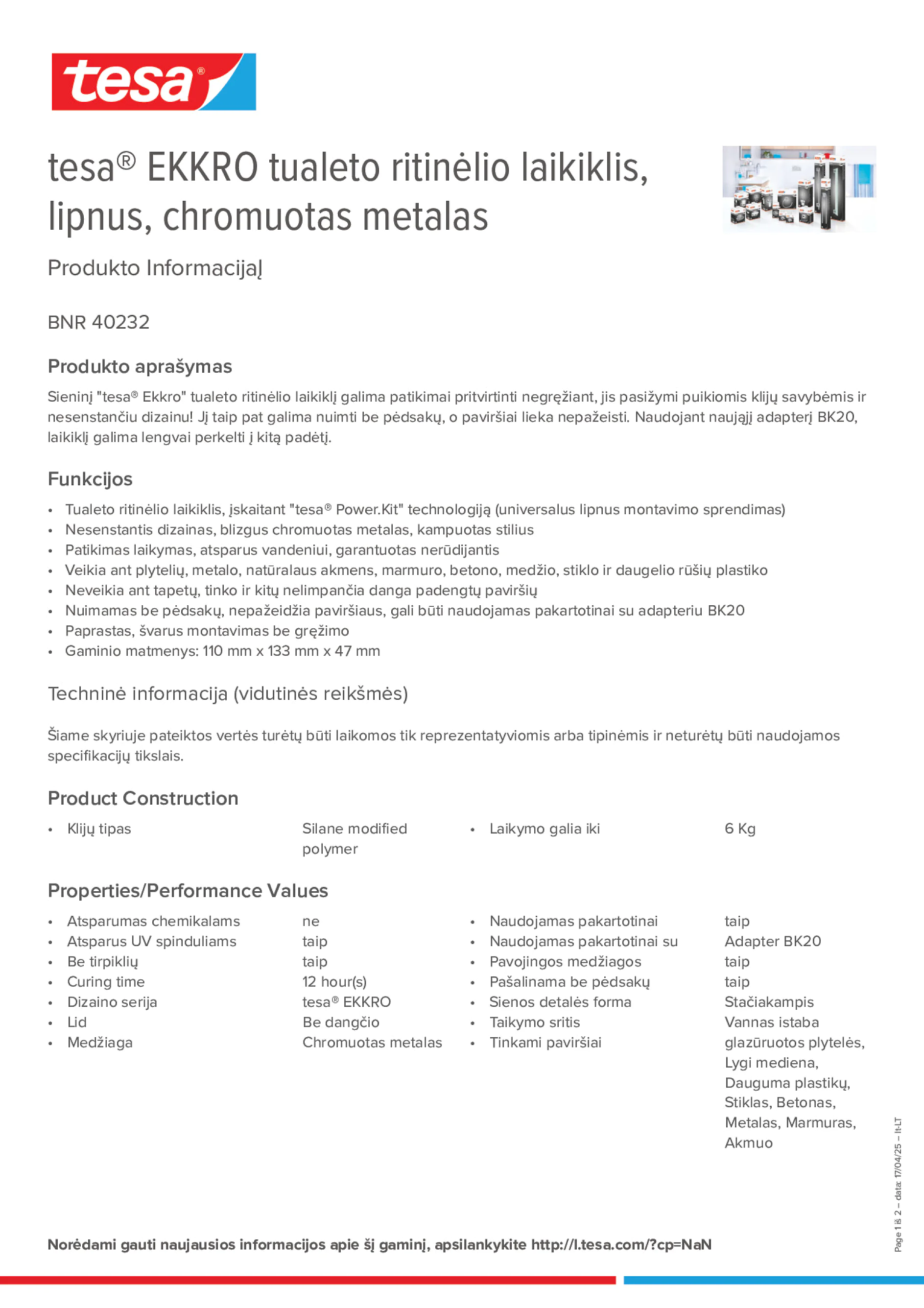 Product information_tesa® 40232_lt-LT