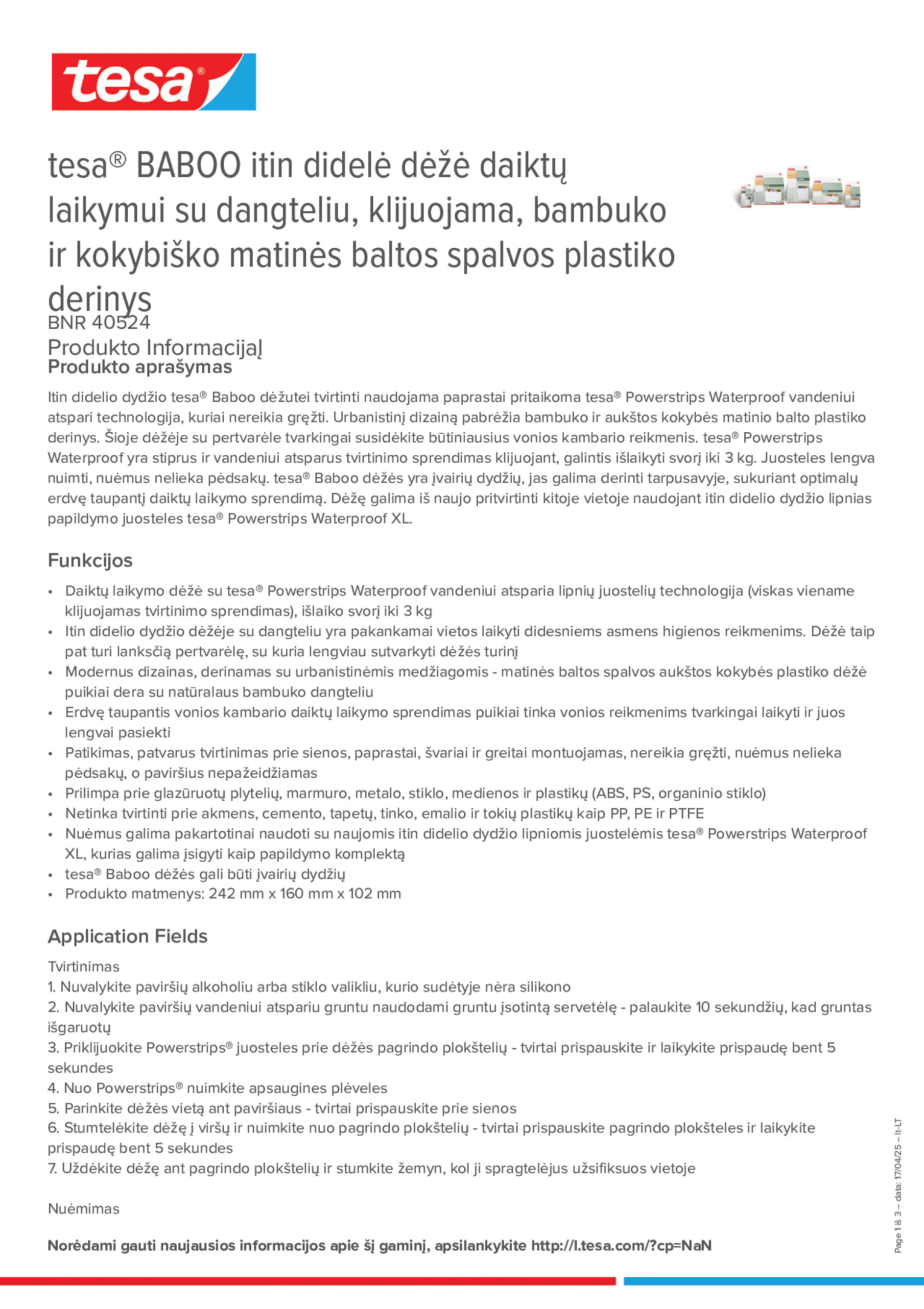 Product information_tesa® 40524_lt-LT