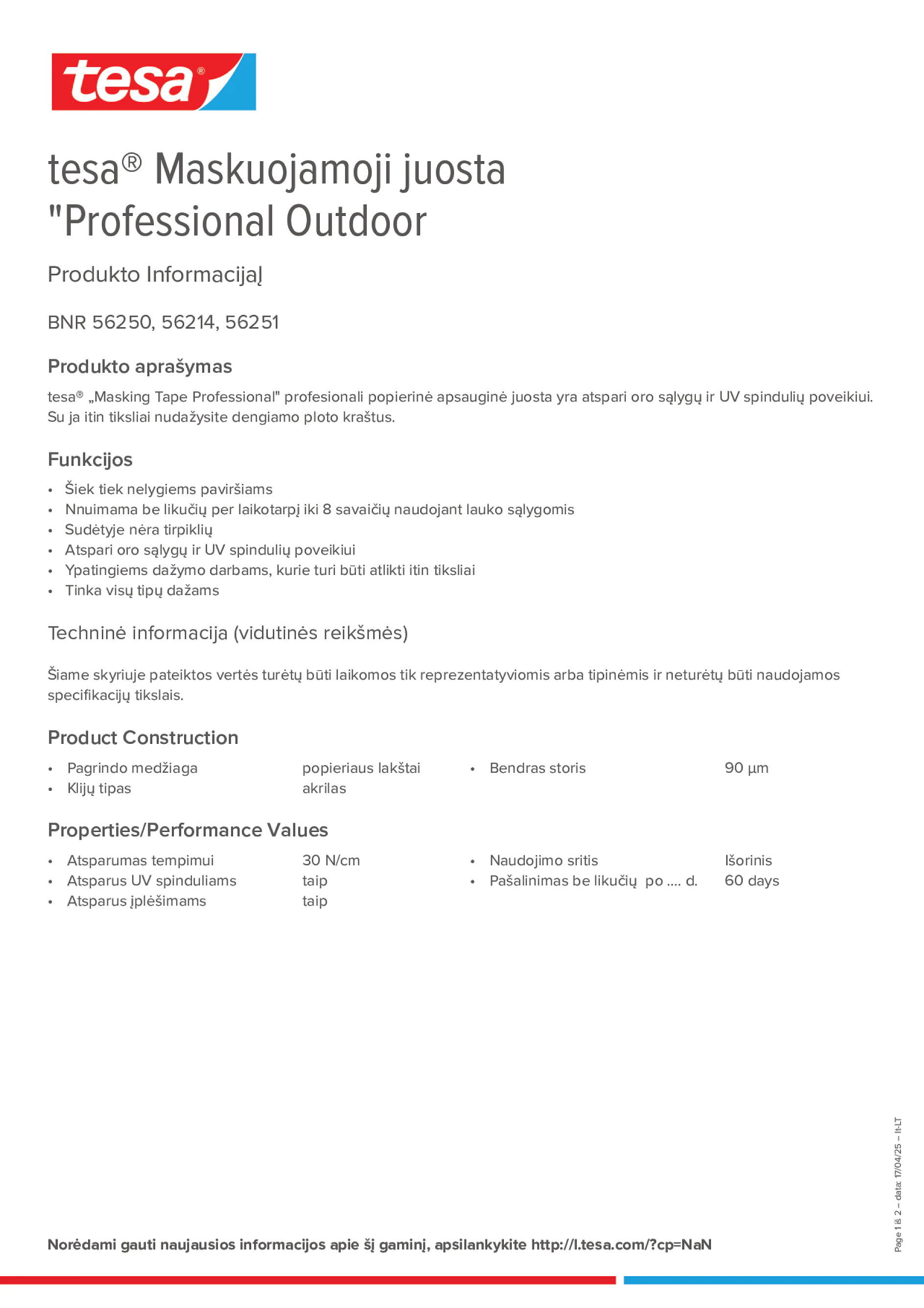 Product information_tesa® 56214_lt-LT