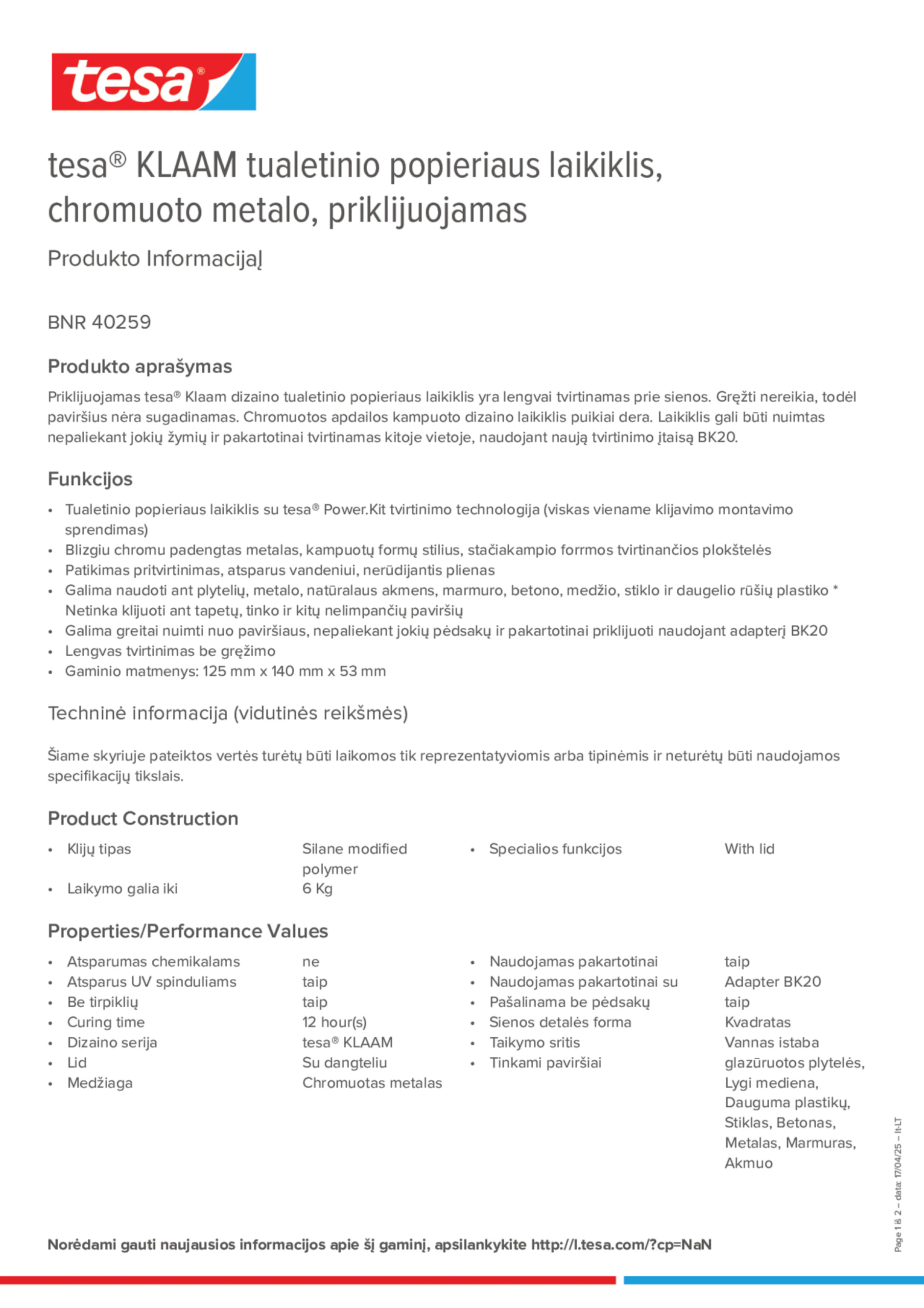 Product information_tesa® 40259_lt-LT