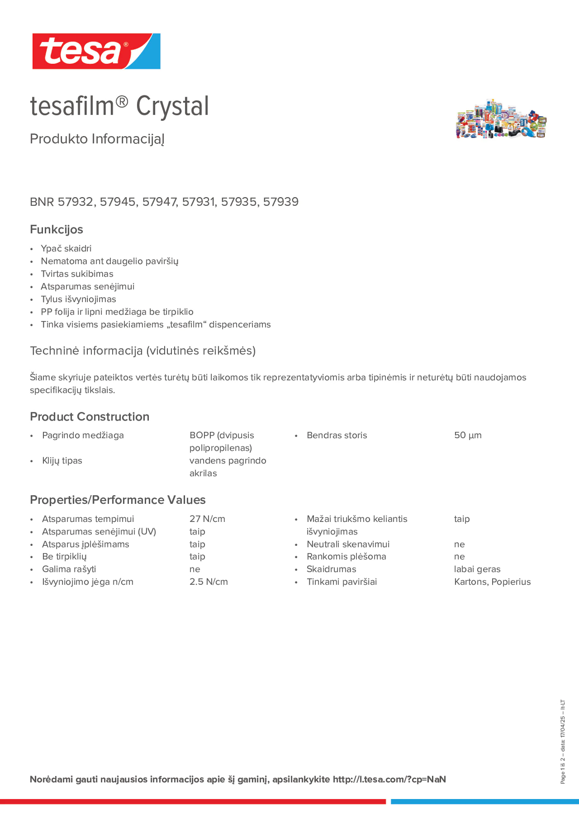 Product information_tesafilm® 57928_lt-LT