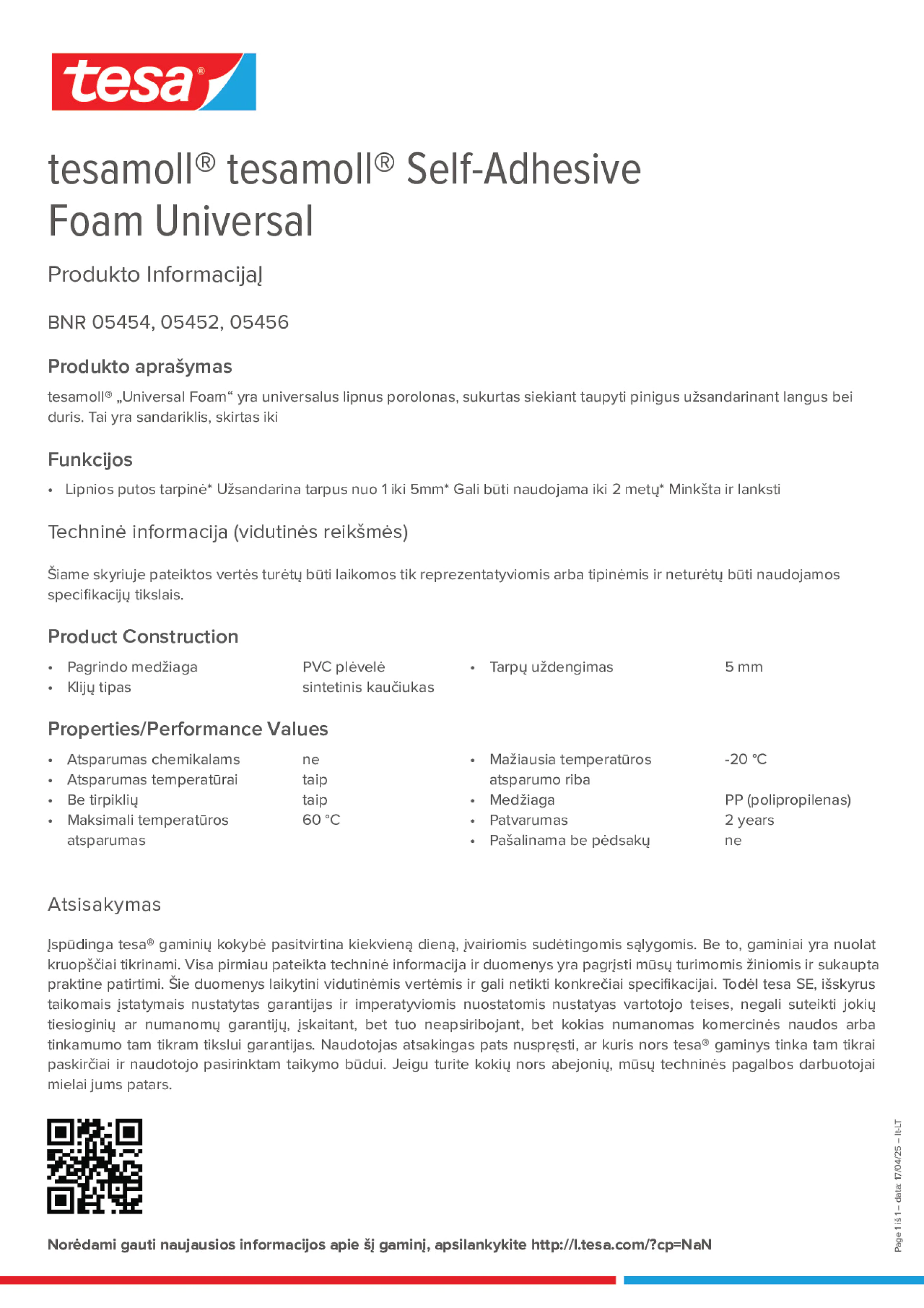 Product information_tesamoll® 55604_lt-LT