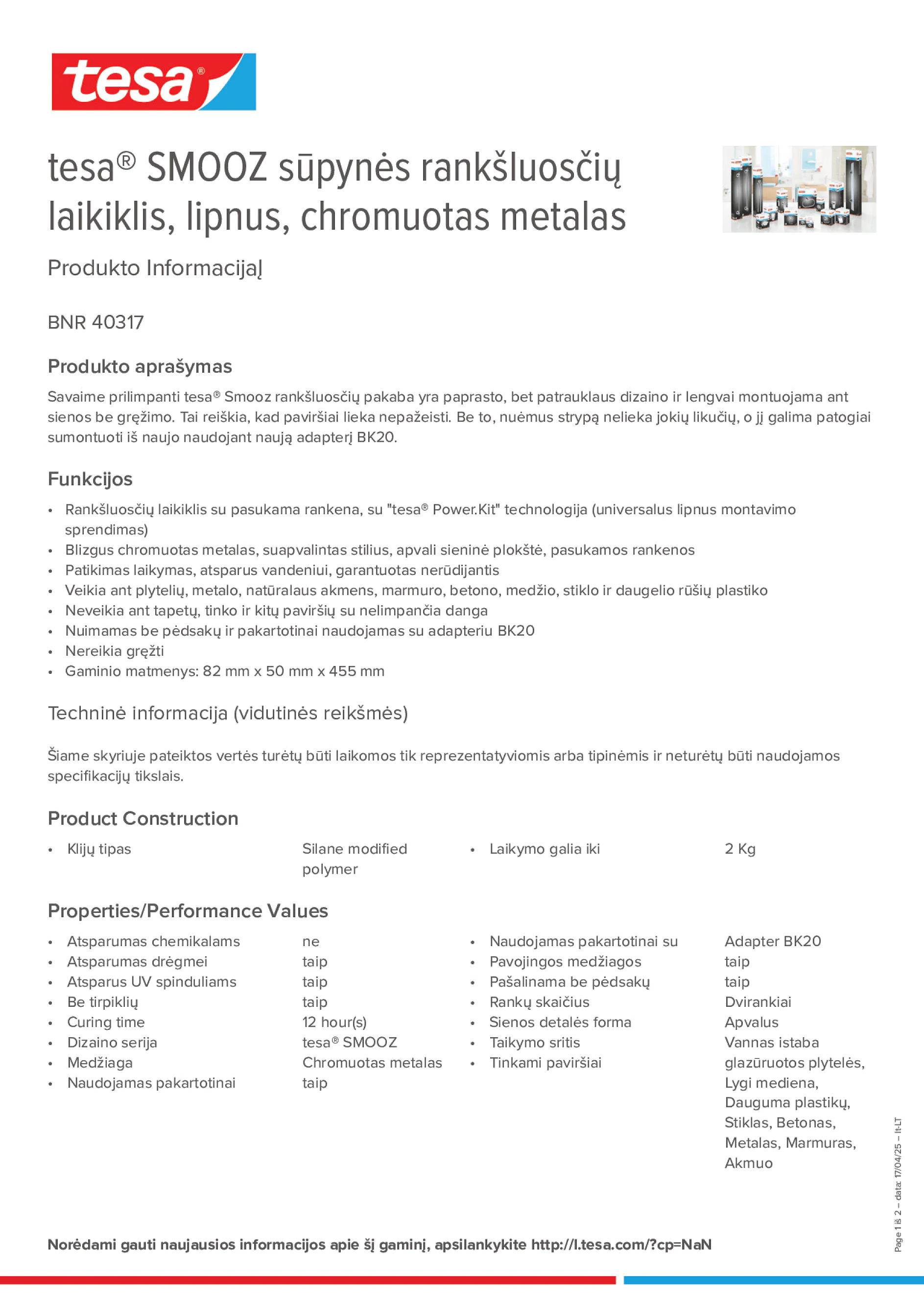 Product information_tesa® 40317_lt-LT