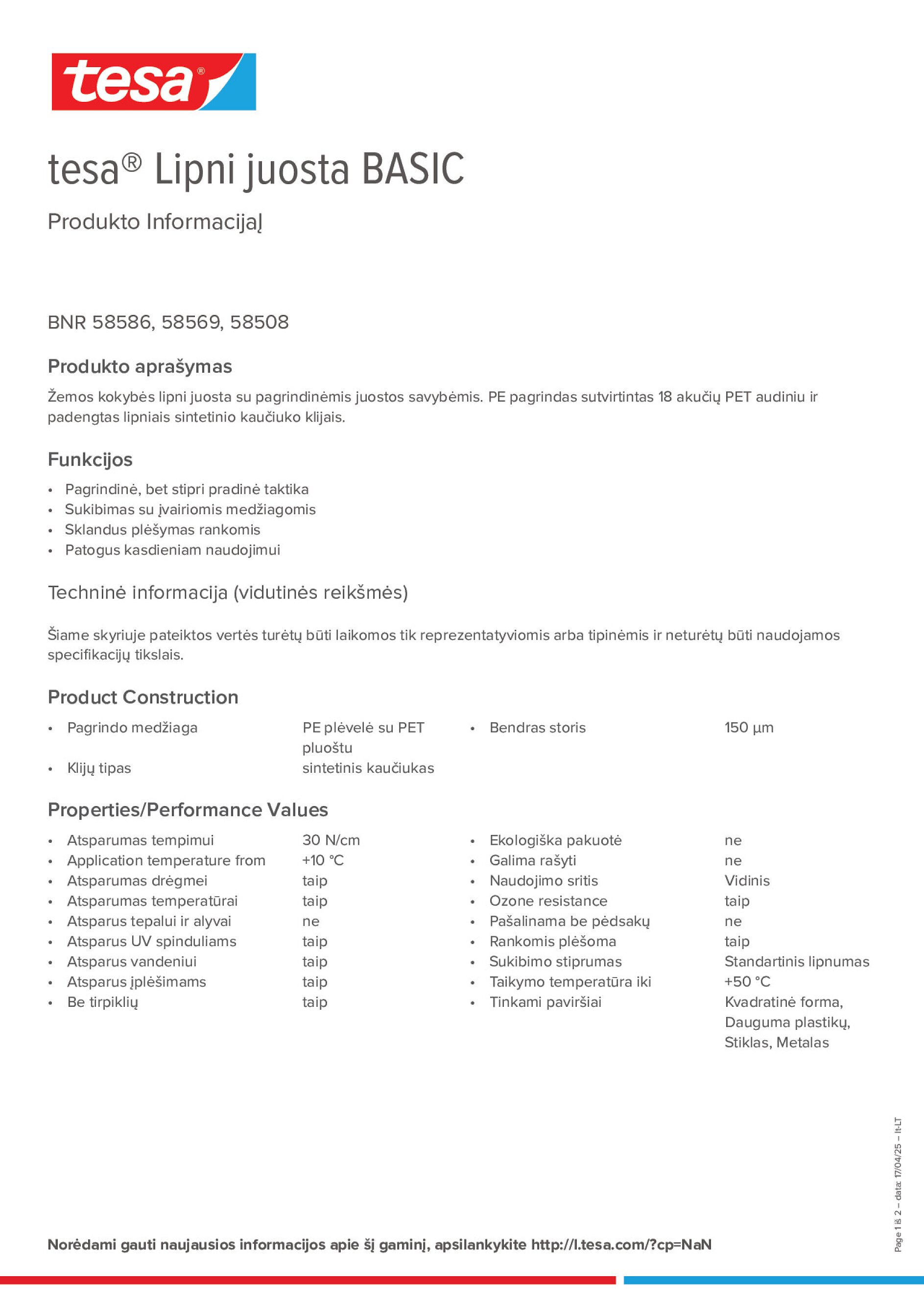 Product information_tesa® 58569_lt-LT