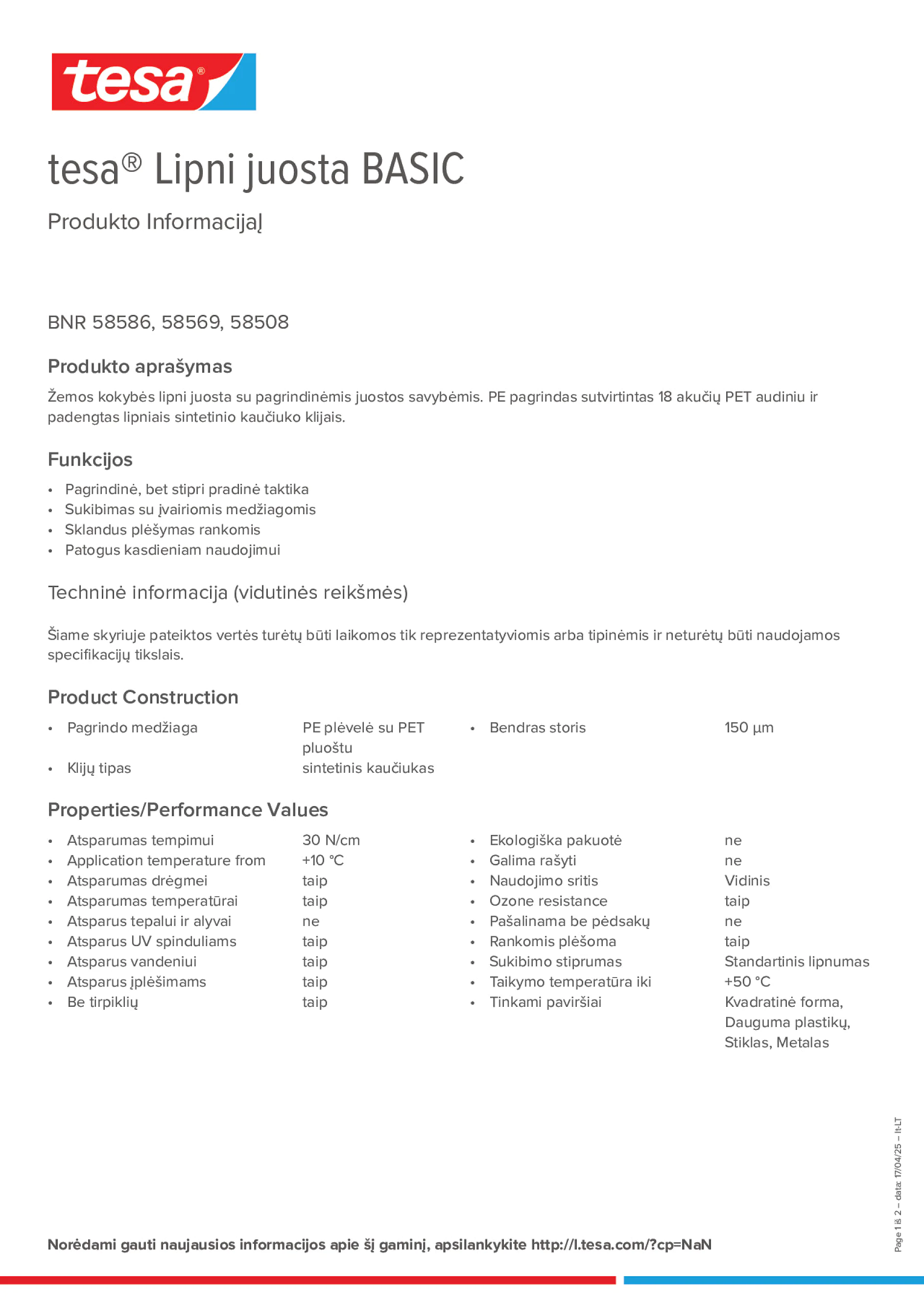 Product information_tesa® 58569_lt-LT