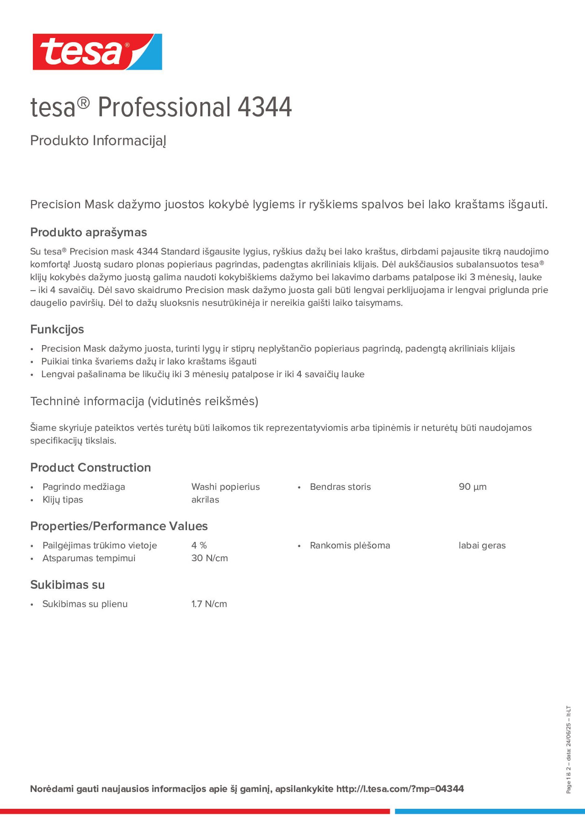 Product information_tesa® Professional 04344_lt-LT