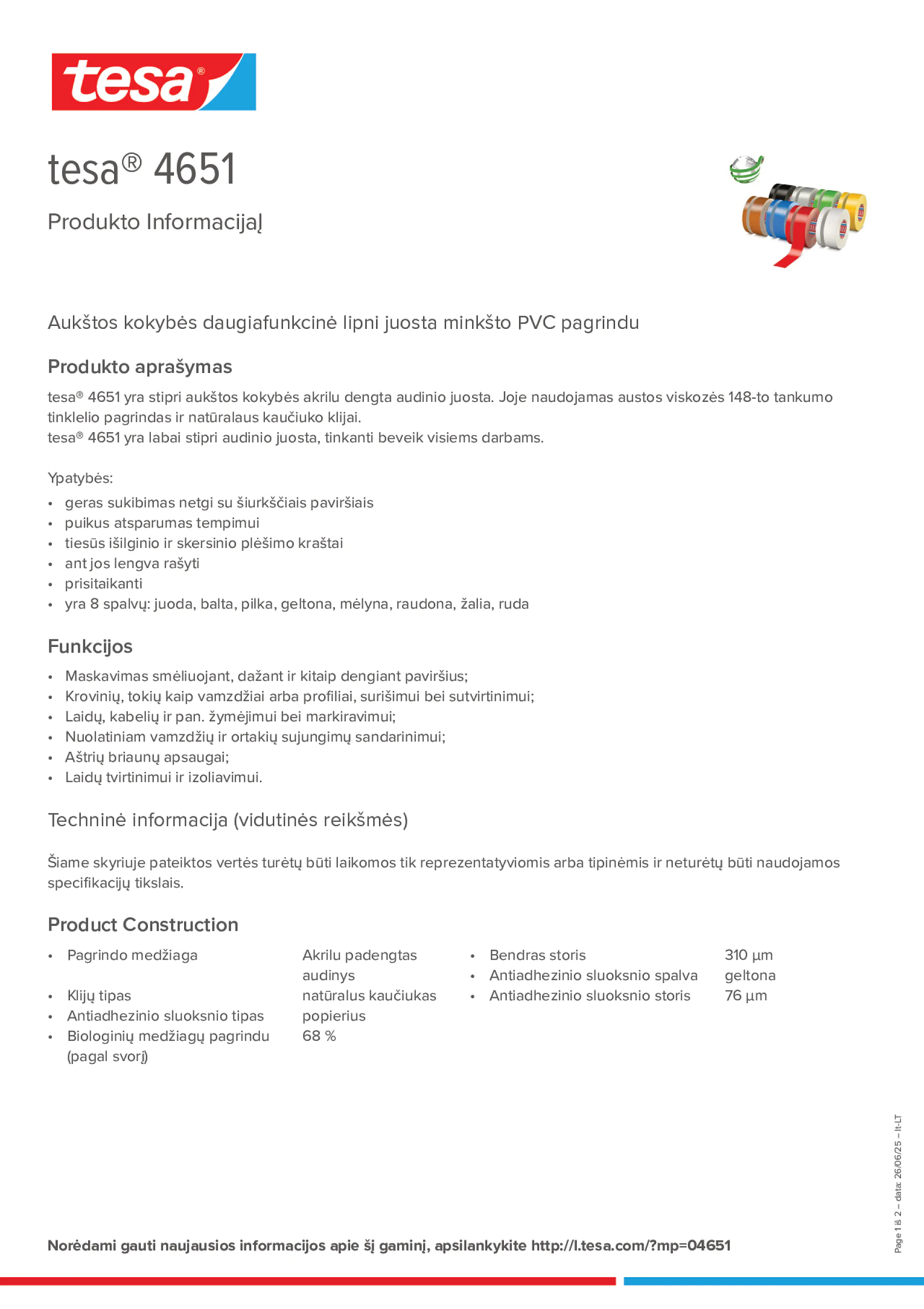 Product information_tesa® 04651_lt-LT