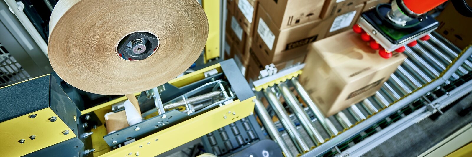The tape is suitable for both manual and automatic dispensers and is largely silent in use.