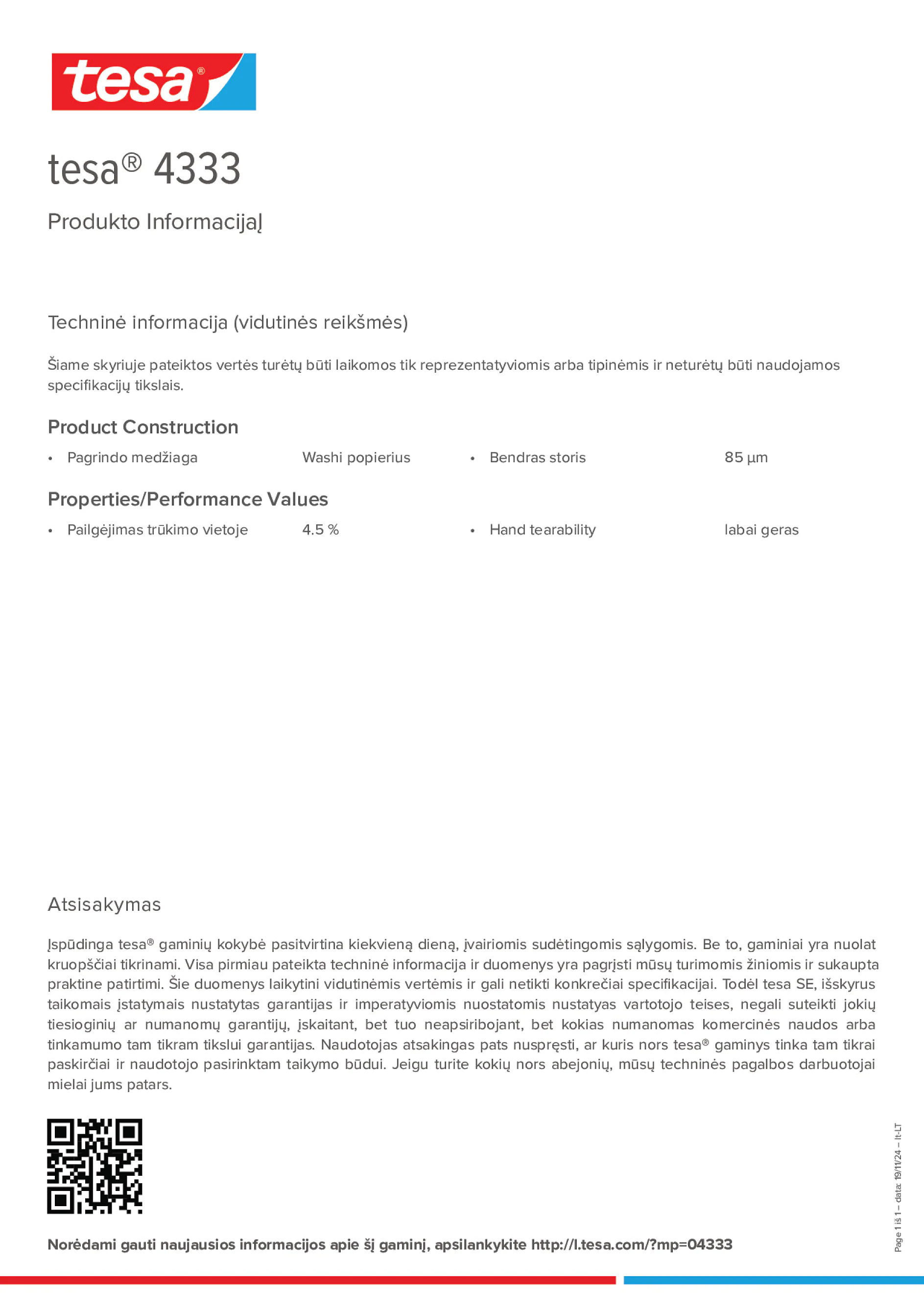 Product information_tesa® 04333_lt-LT