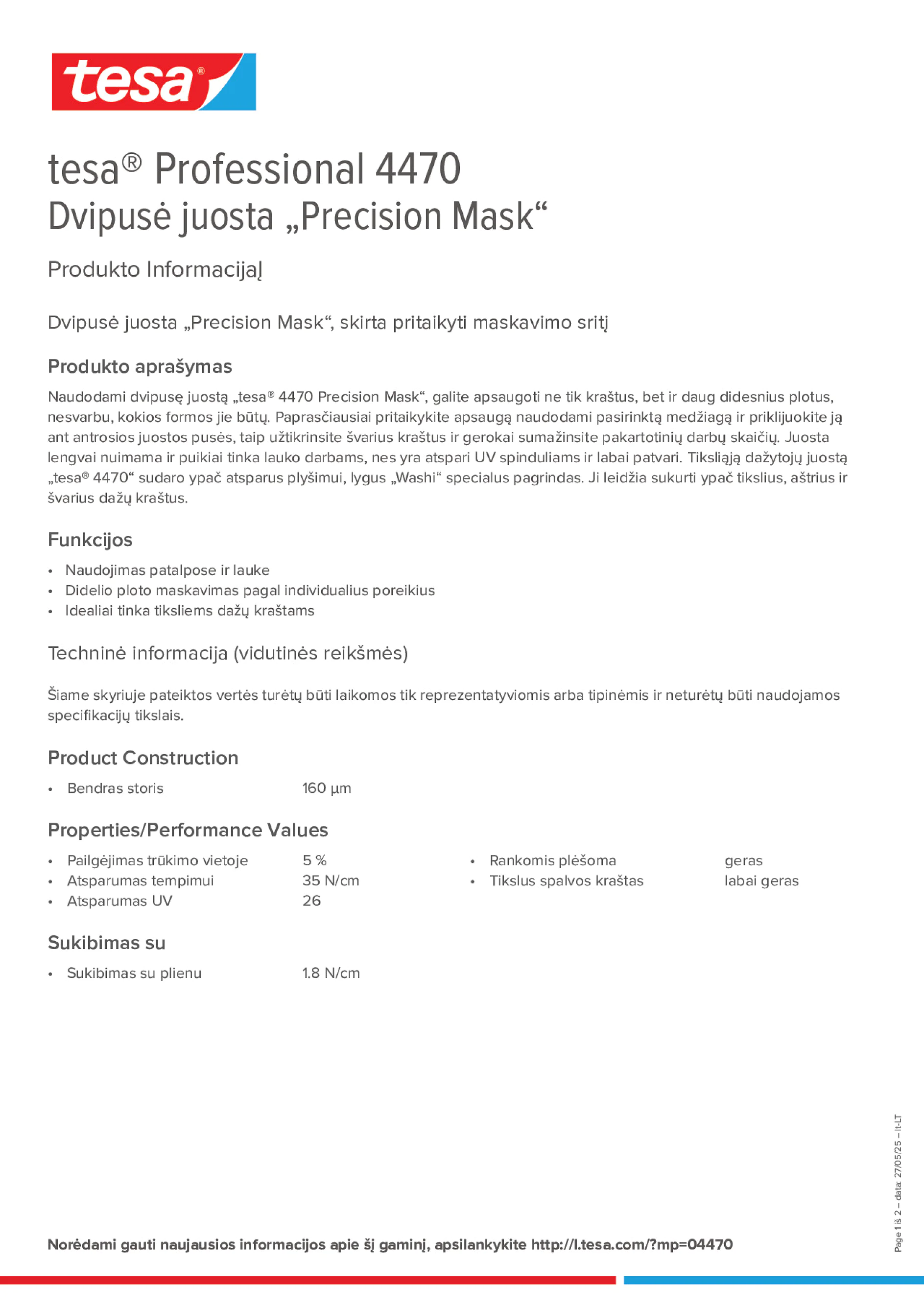 Product information_tesa® Professional 04470_lt-LT