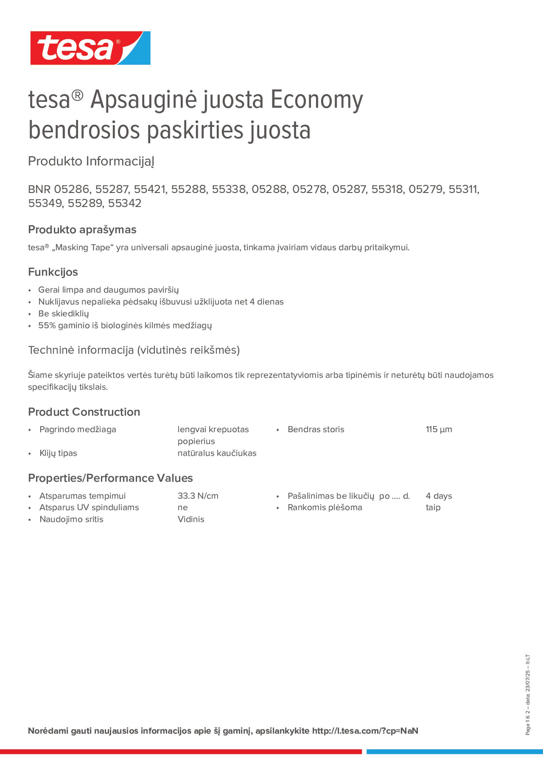 Product information_tesa® 55287_lt-LT
