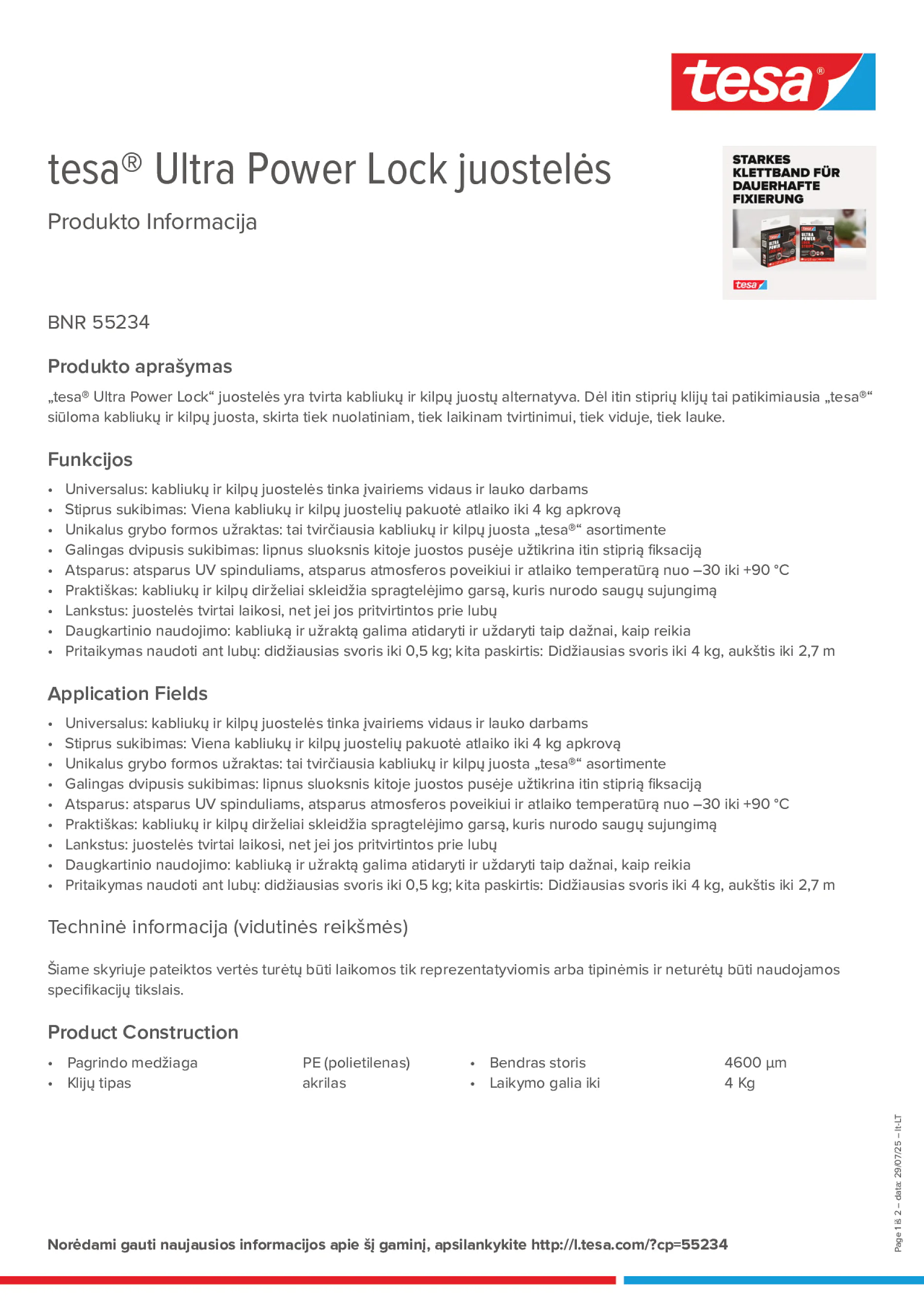 Product information_tesa® 55234_lt-LT