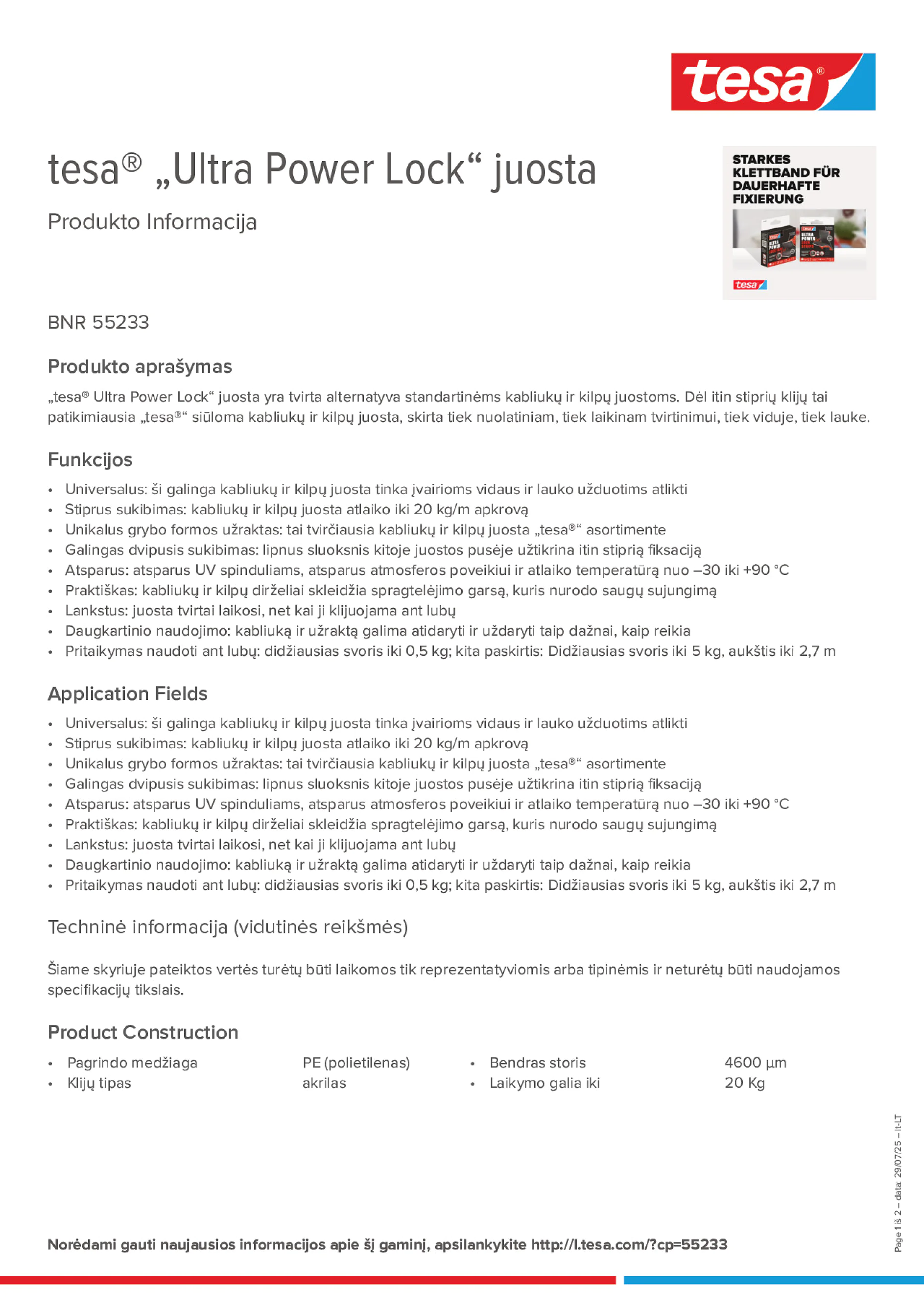 Product information_tesa® 55233_lt-LT