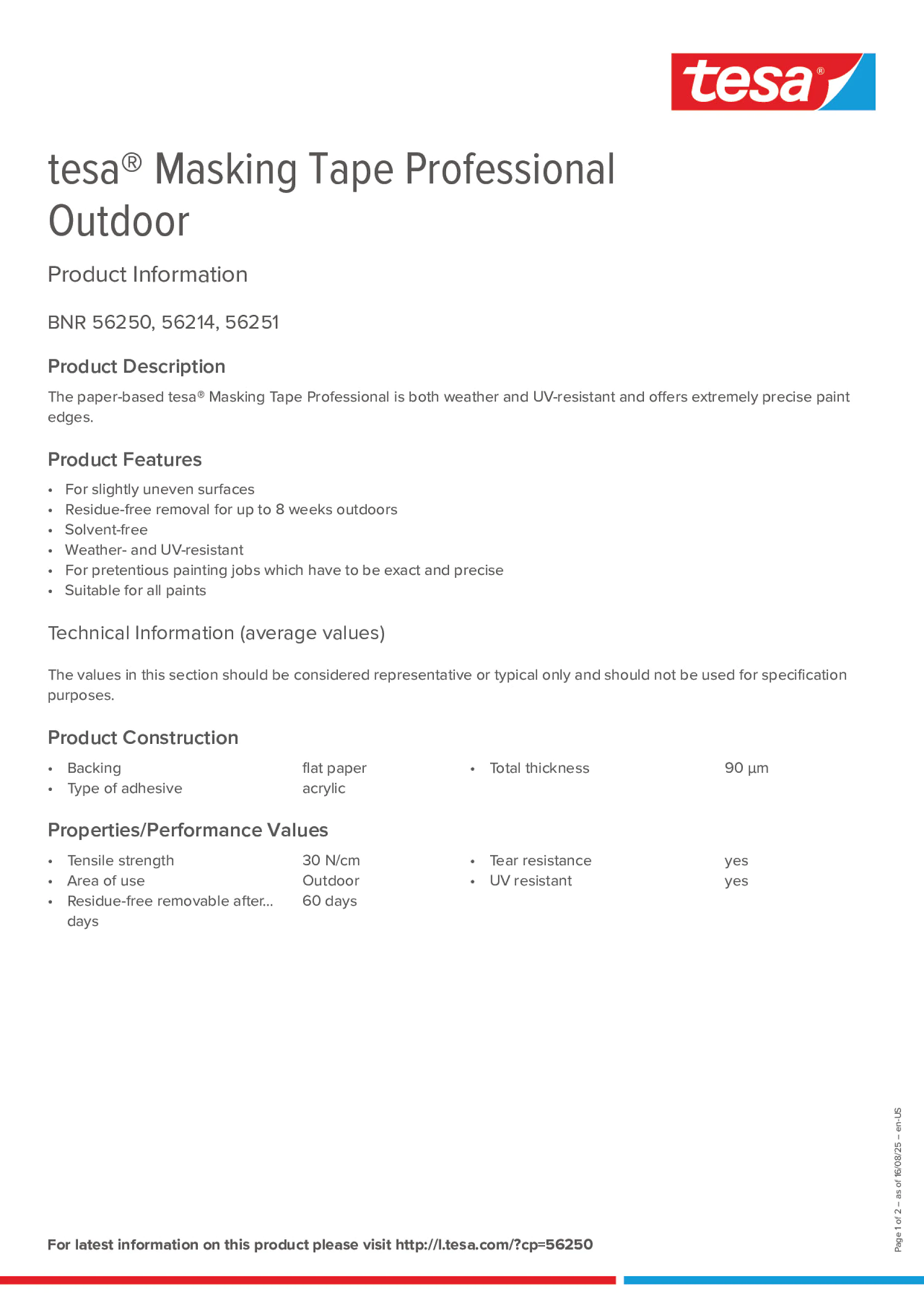 Product information_tesa® 56214_en
