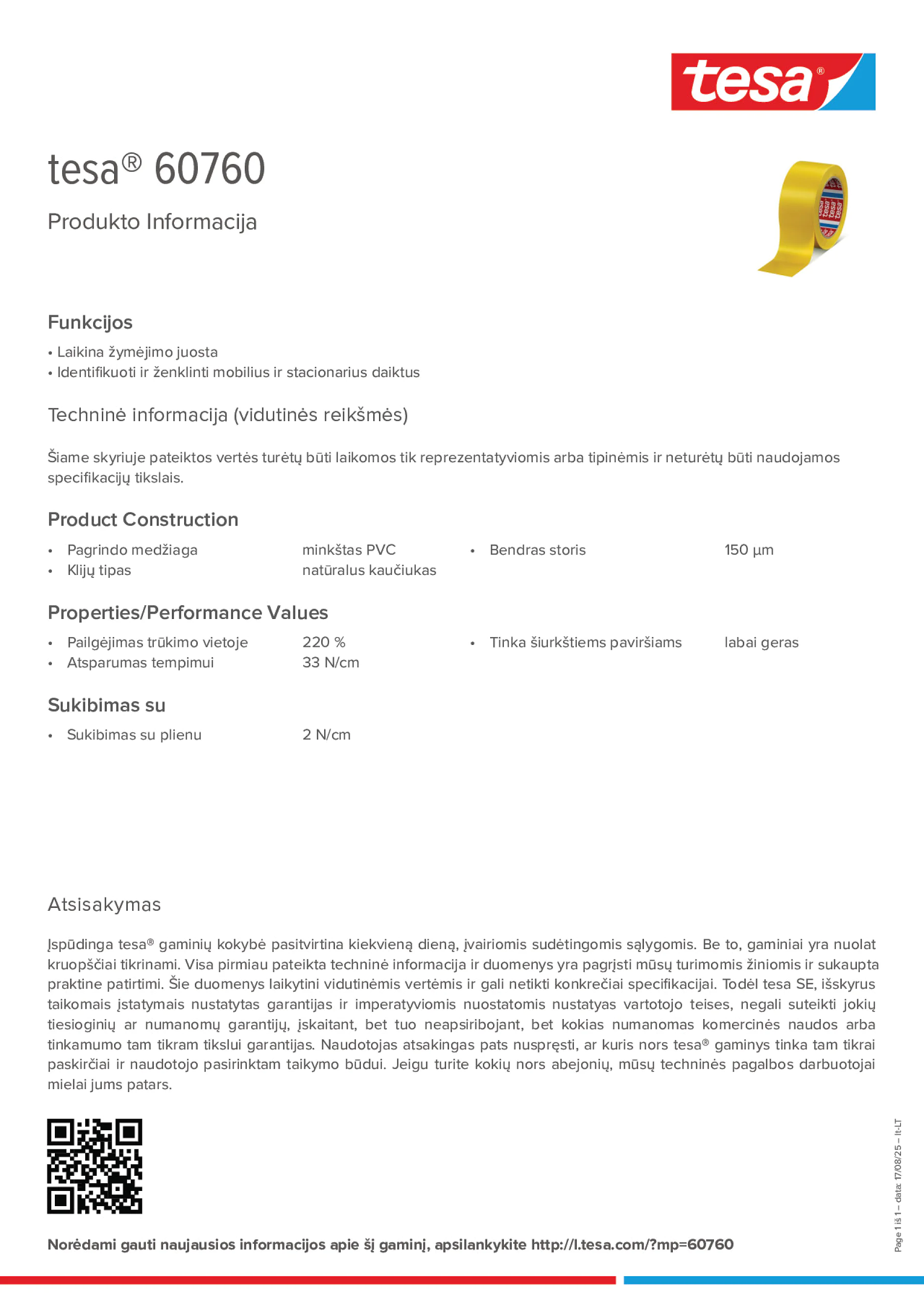 Product information_tesa® 60760_lt-LT